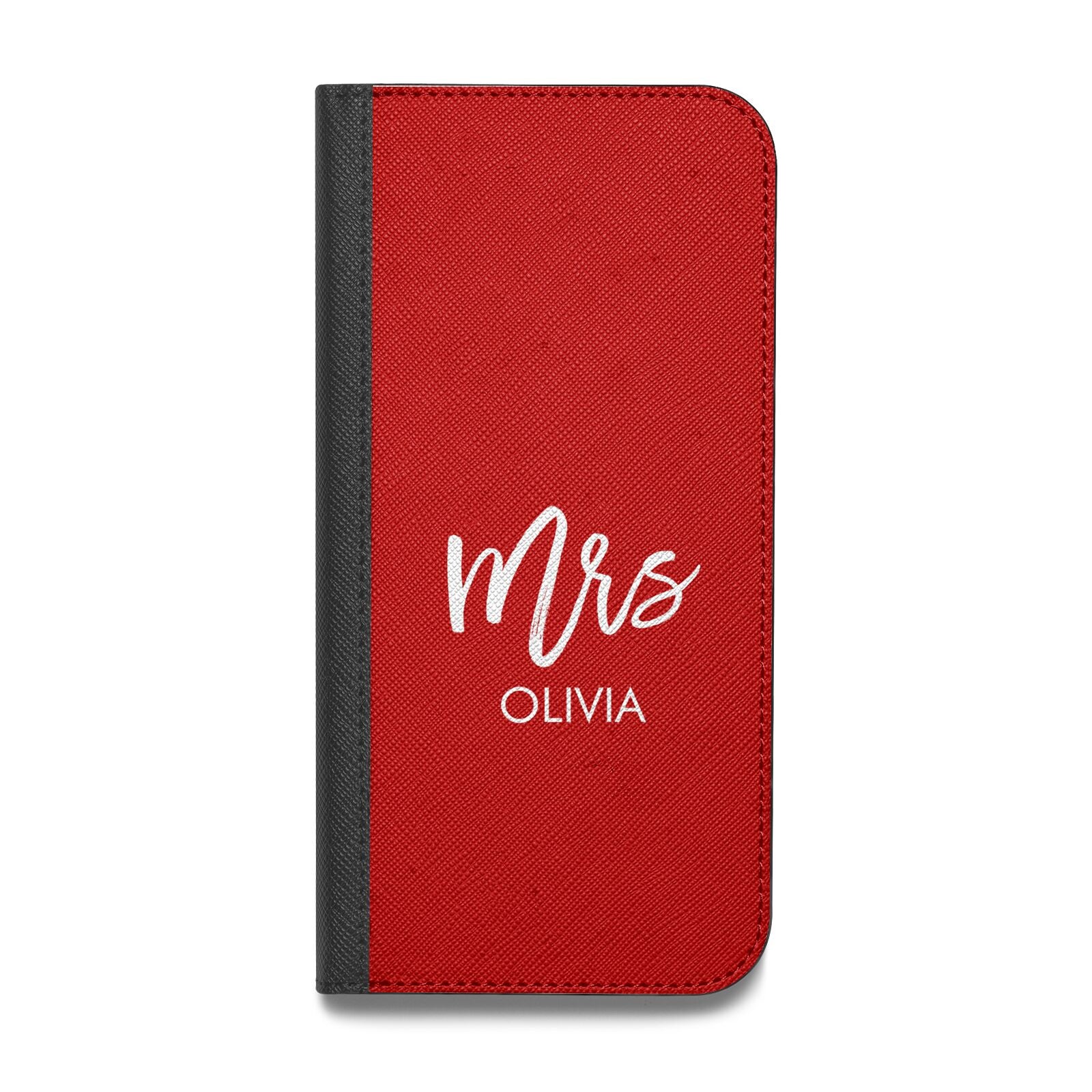 Mrs Custom Vegan Leather Flip Samsung Case