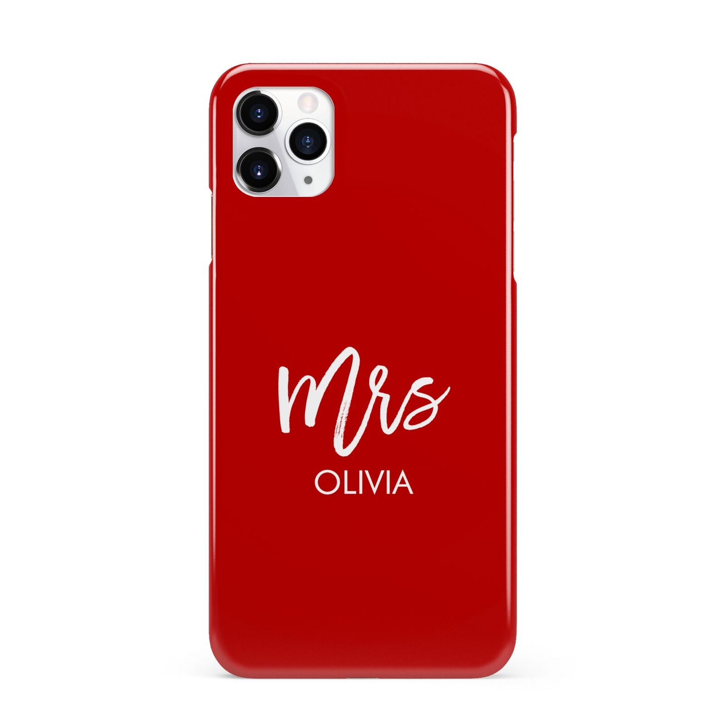 Mrs Custom iPhone 11 Pro Max 3D Snap Case