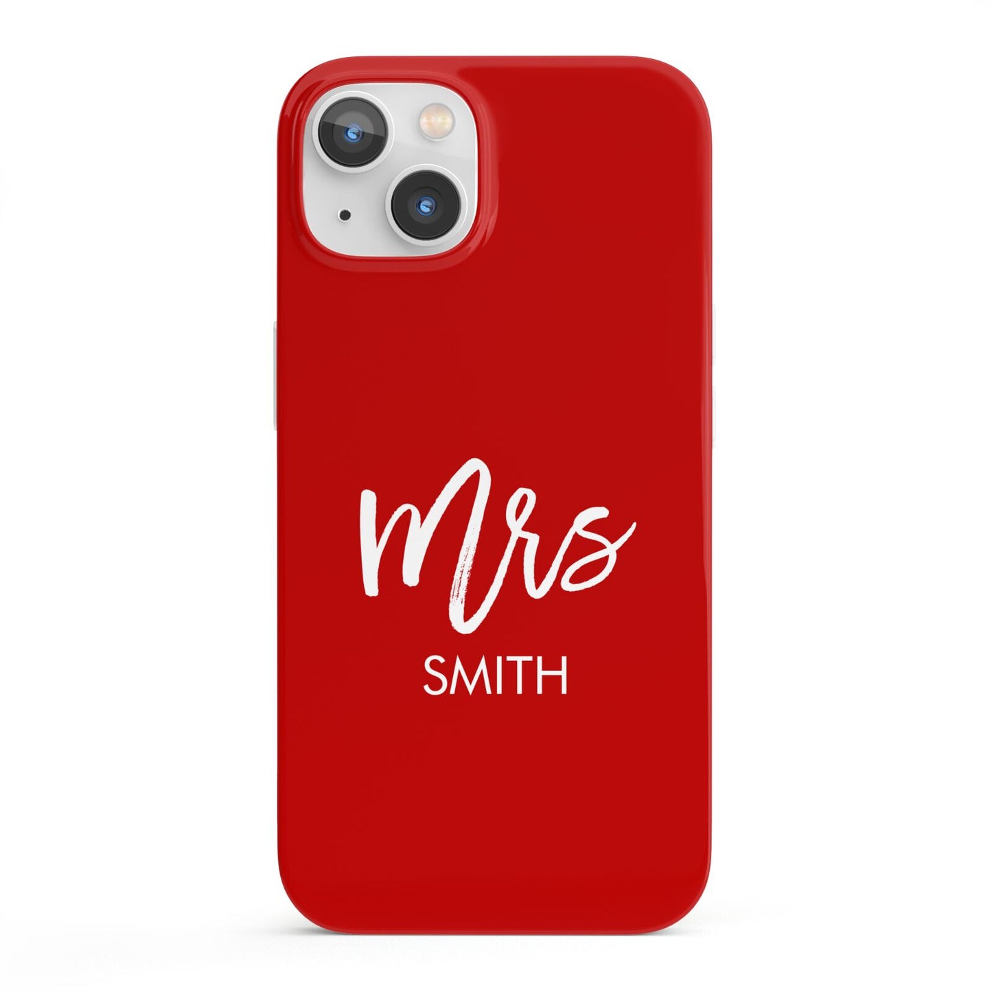 Mrs Custom iPhone 13 Full Wrap 3D Snap Case