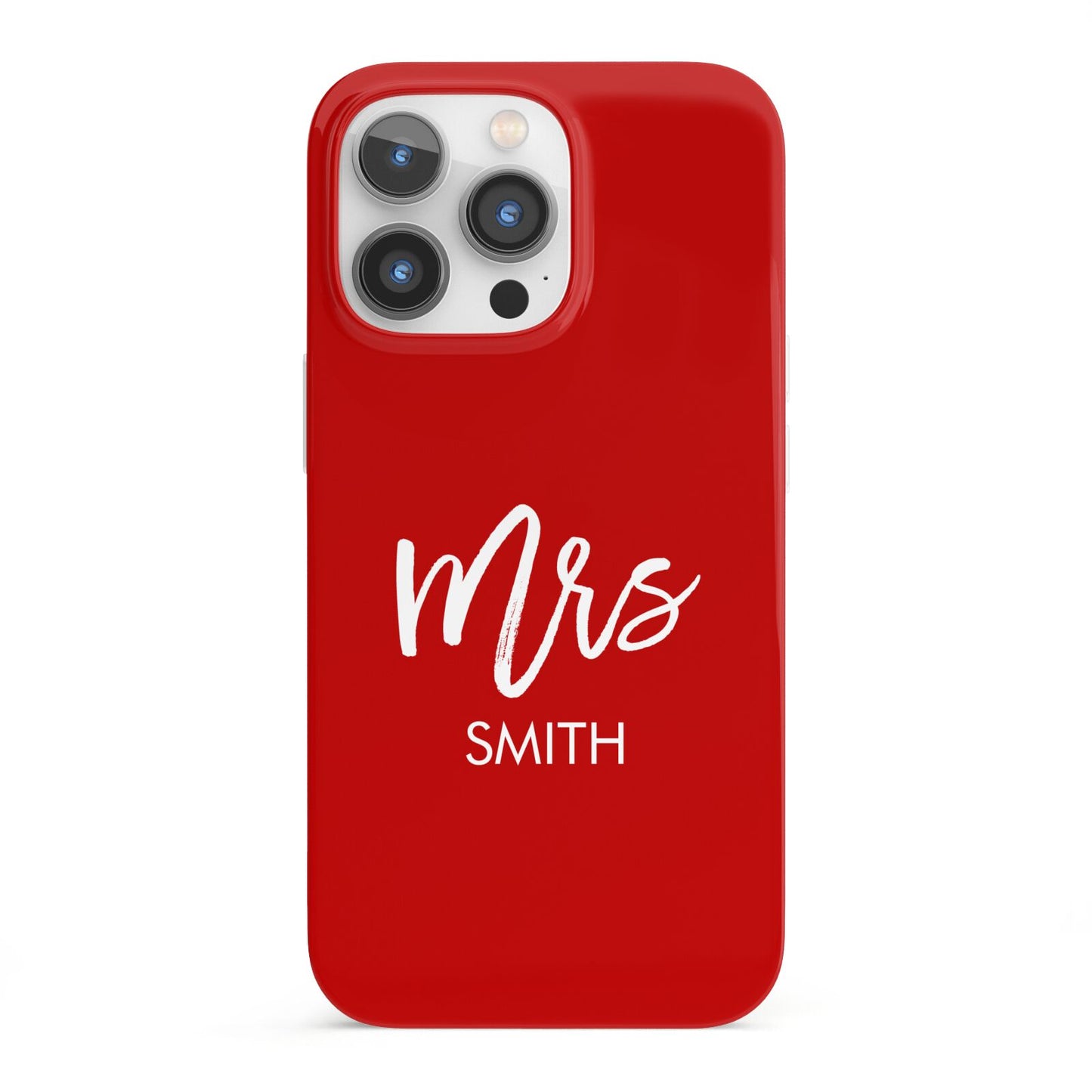 Mrs Custom iPhone 13 Pro Full Wrap 3D Snap Case