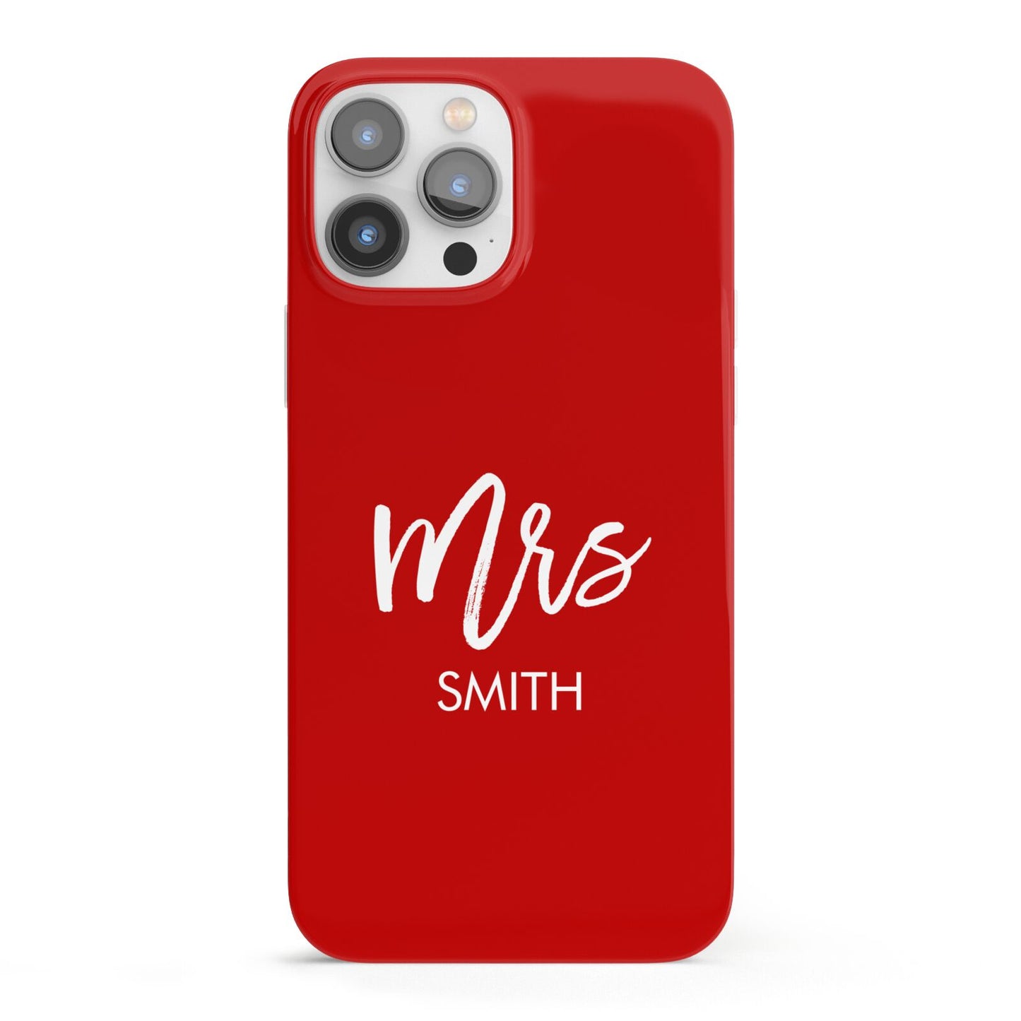 Mrs Custom iPhone 13 Pro Max Full Wrap 3D Snap Case