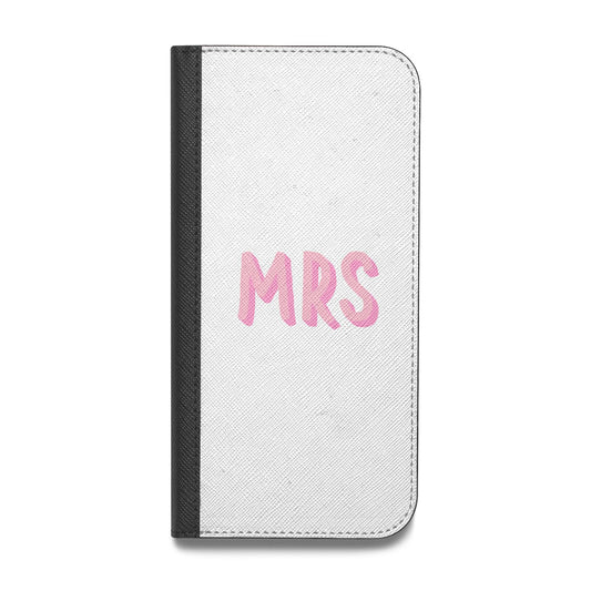 Mrs Vegan Leather Flip iPhone Case