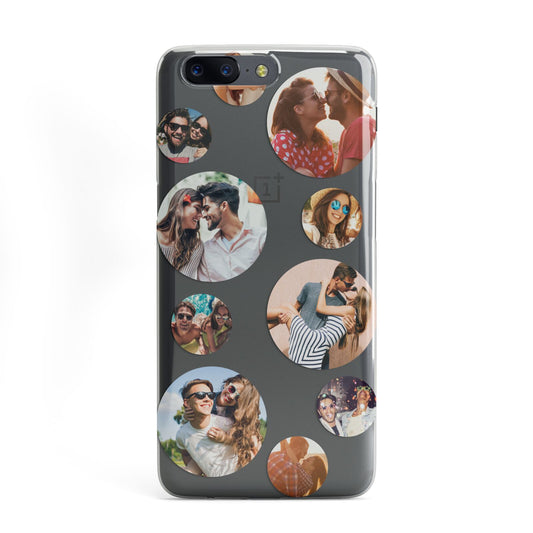 Multi Circular Photo Collage Upload OnePlus Case