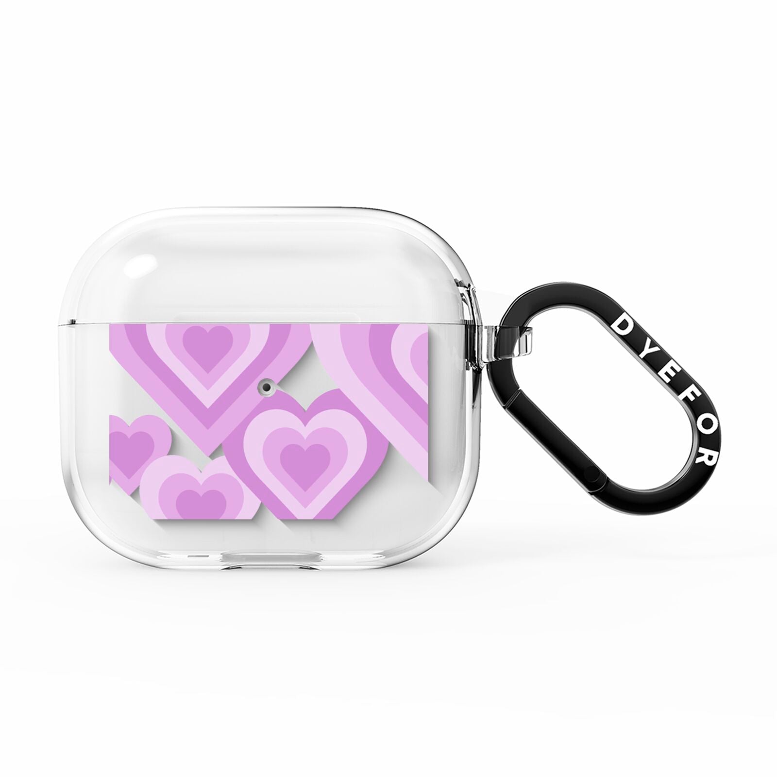 Multi Heart AirPods Clear Case 3rd Gen