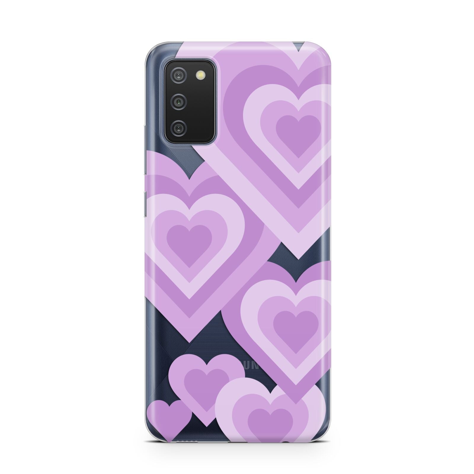 Multi Heart Samsung A02s Case