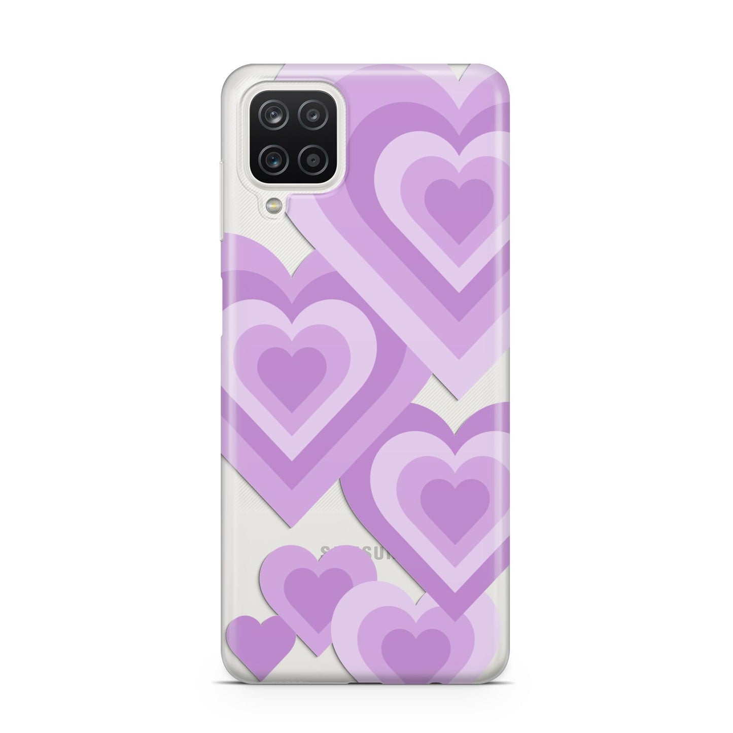 Multi Heart Samsung A12 Case