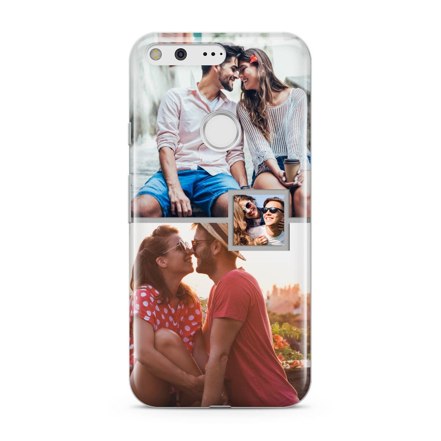 Multi Photo Square Collage Google Pixel Case