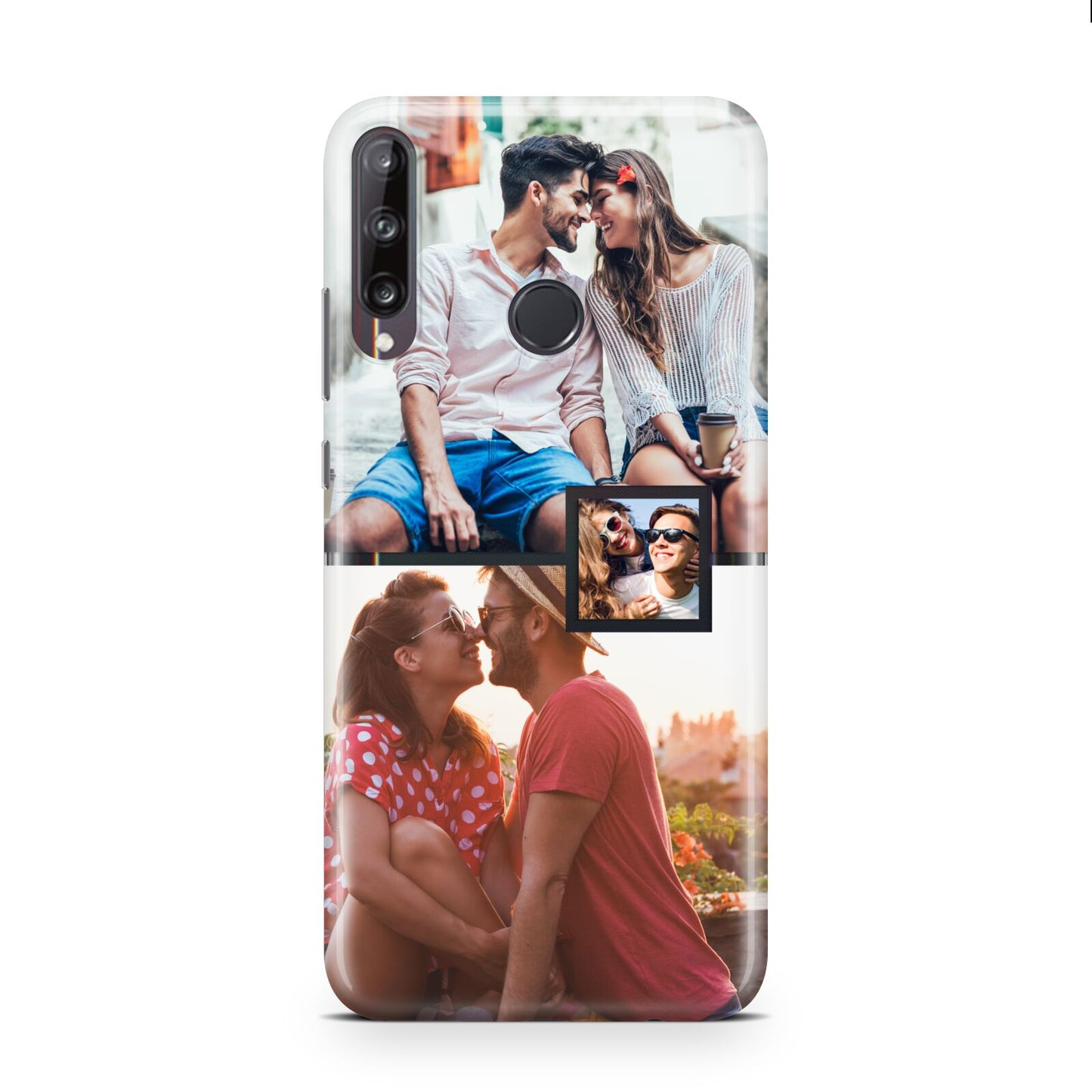 Multi Photo Square Collage Huawei P40 Lite E Phone Case