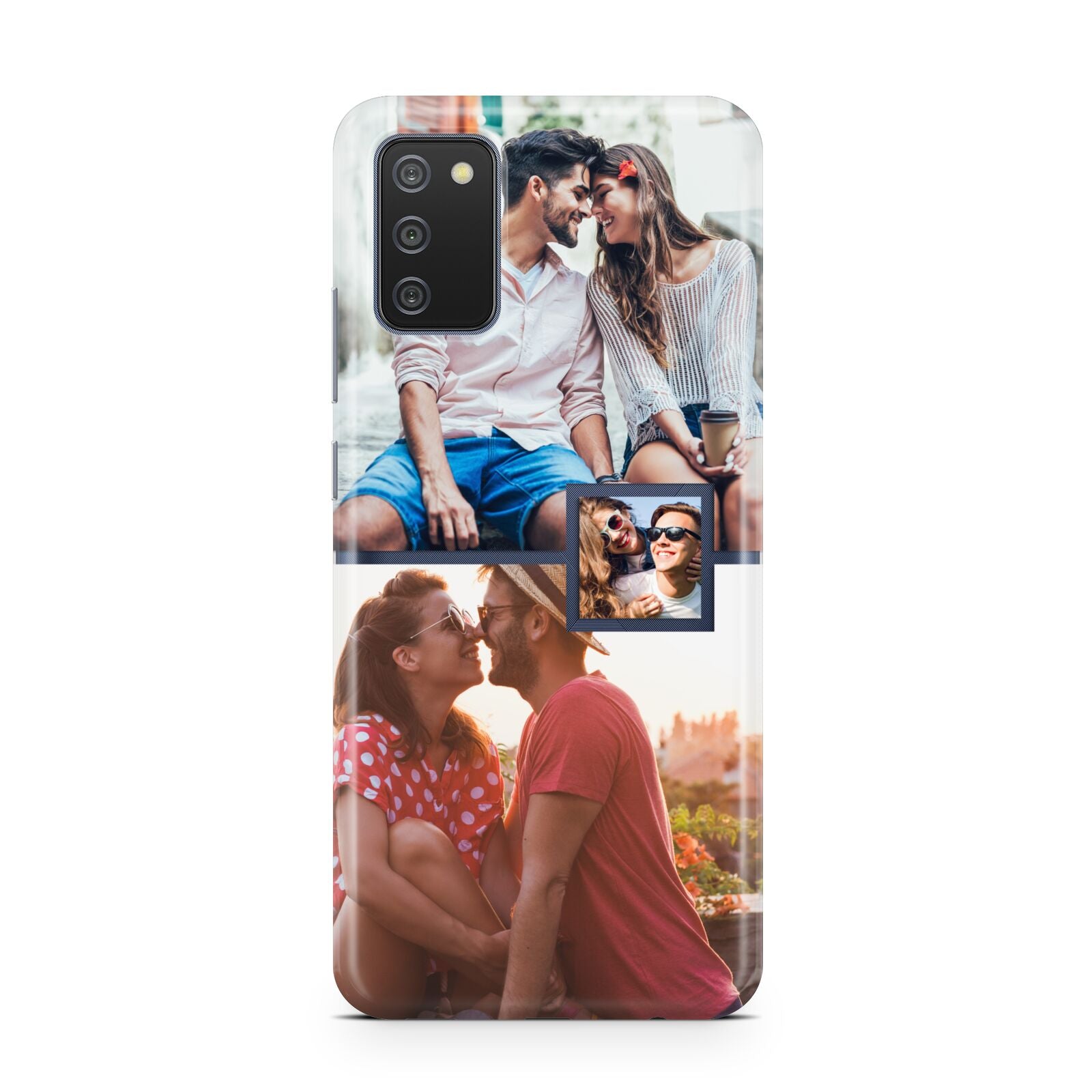 Multi Photo Square Collage Samsung A02s Case