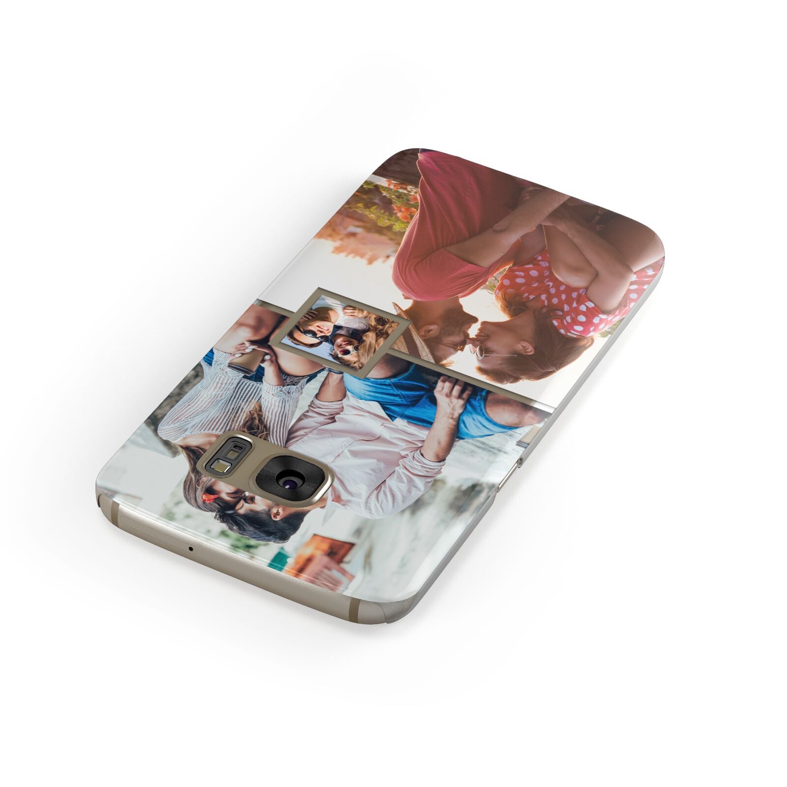 Multi Photo Square Collage Samsung Galaxy Case Front Close Up