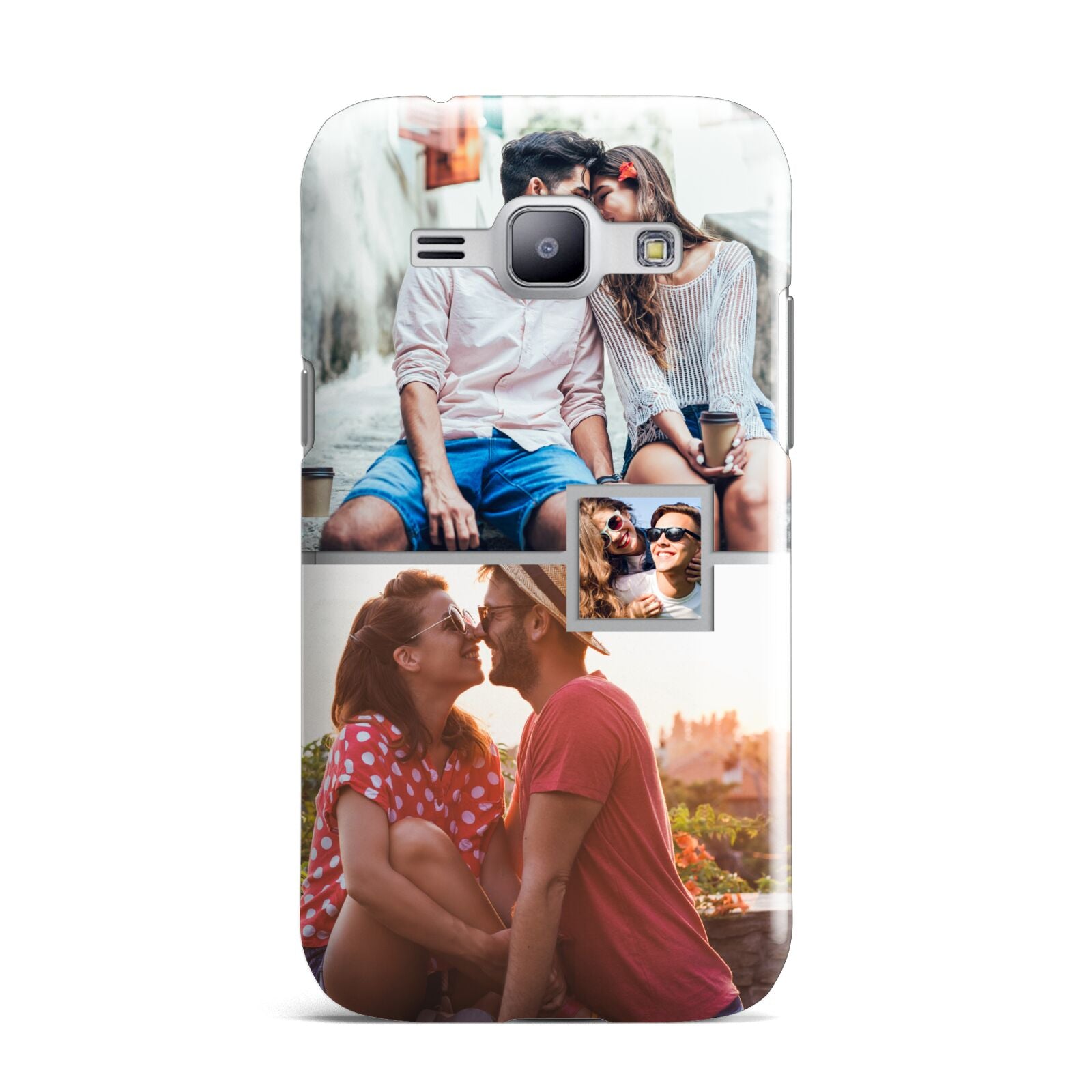 Multi Photo Square Collage Samsung Galaxy J1 2015 Case