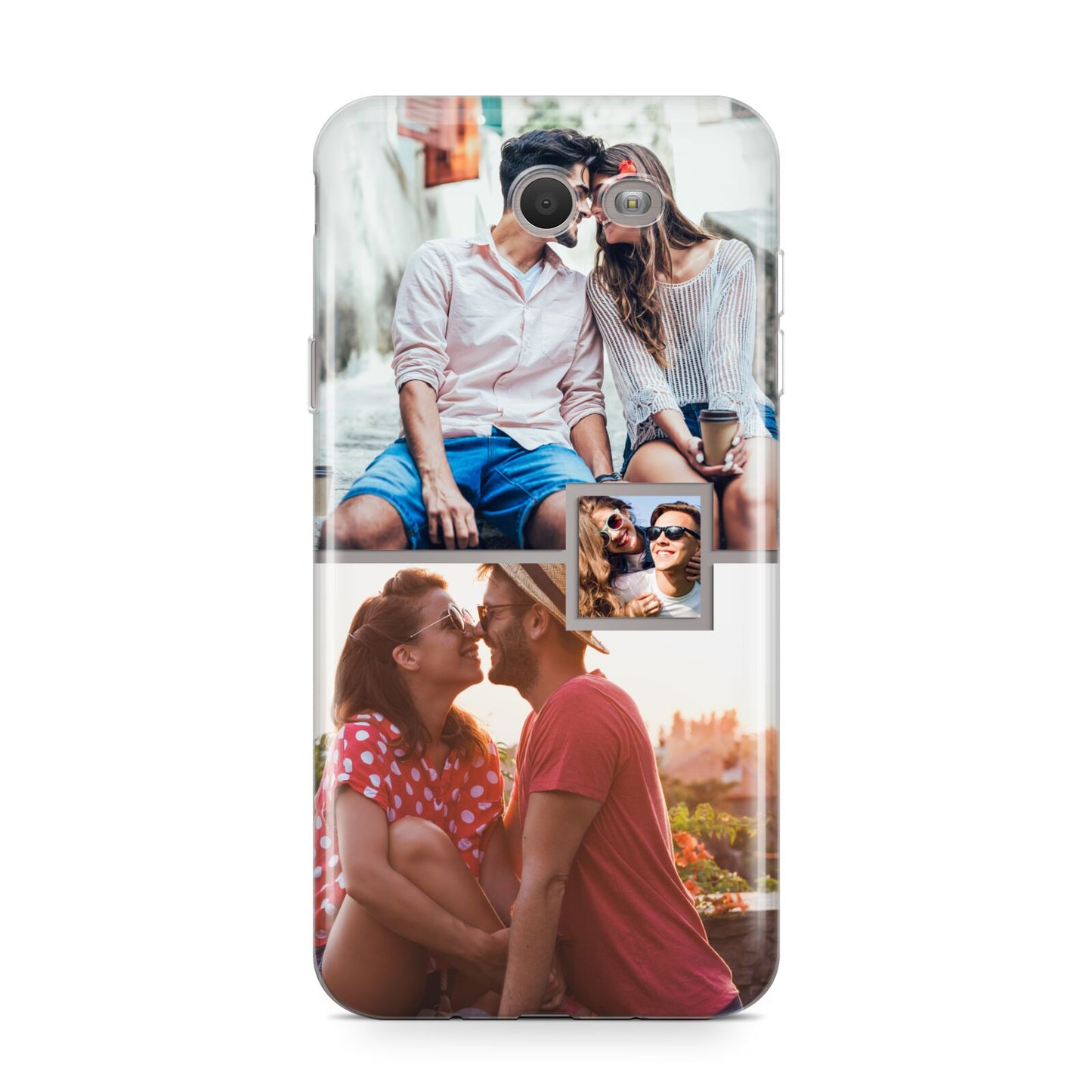 Multi Photo Square Collage Samsung Galaxy J7 2017 Case