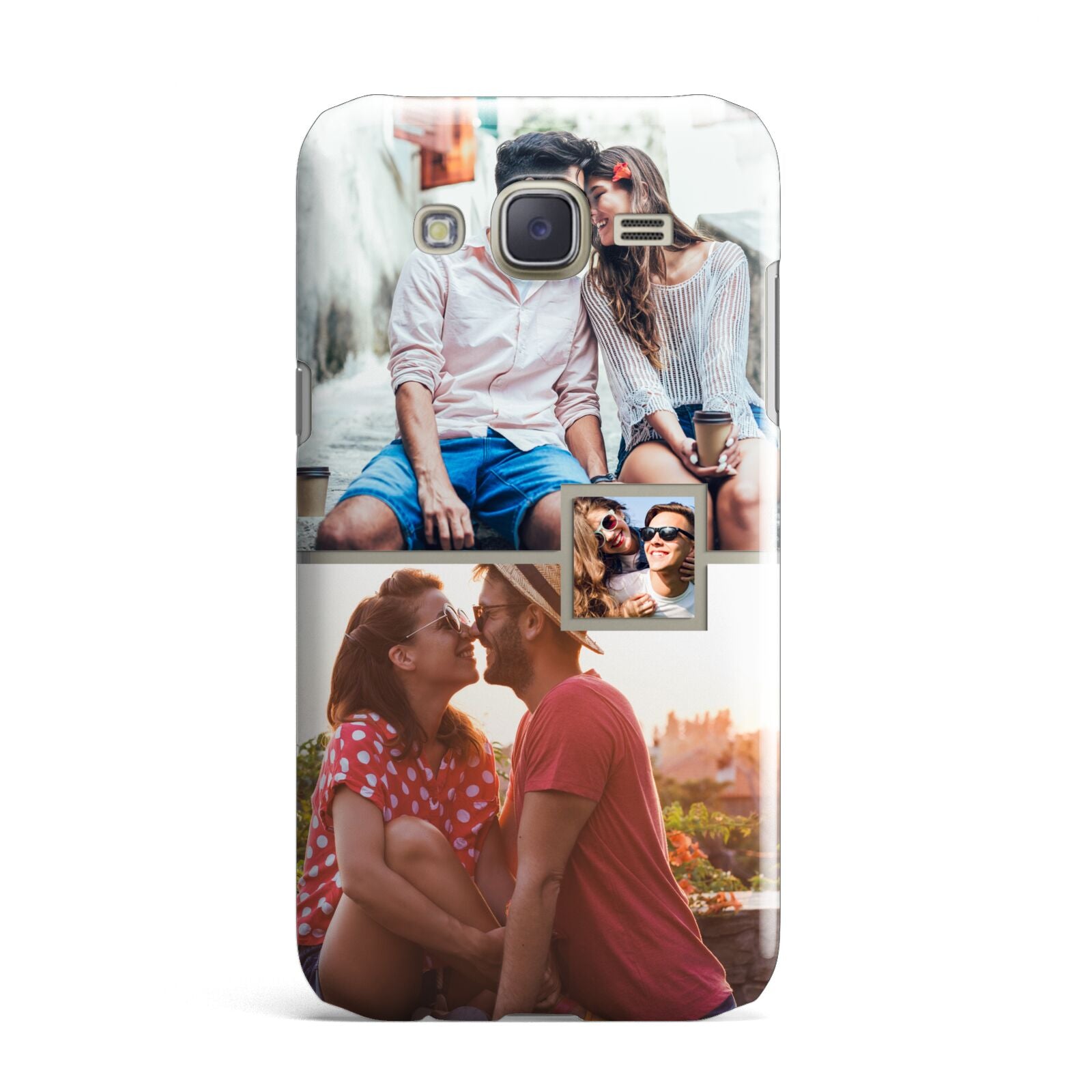 Multi Photo Square Collage Samsung Galaxy J7 Case