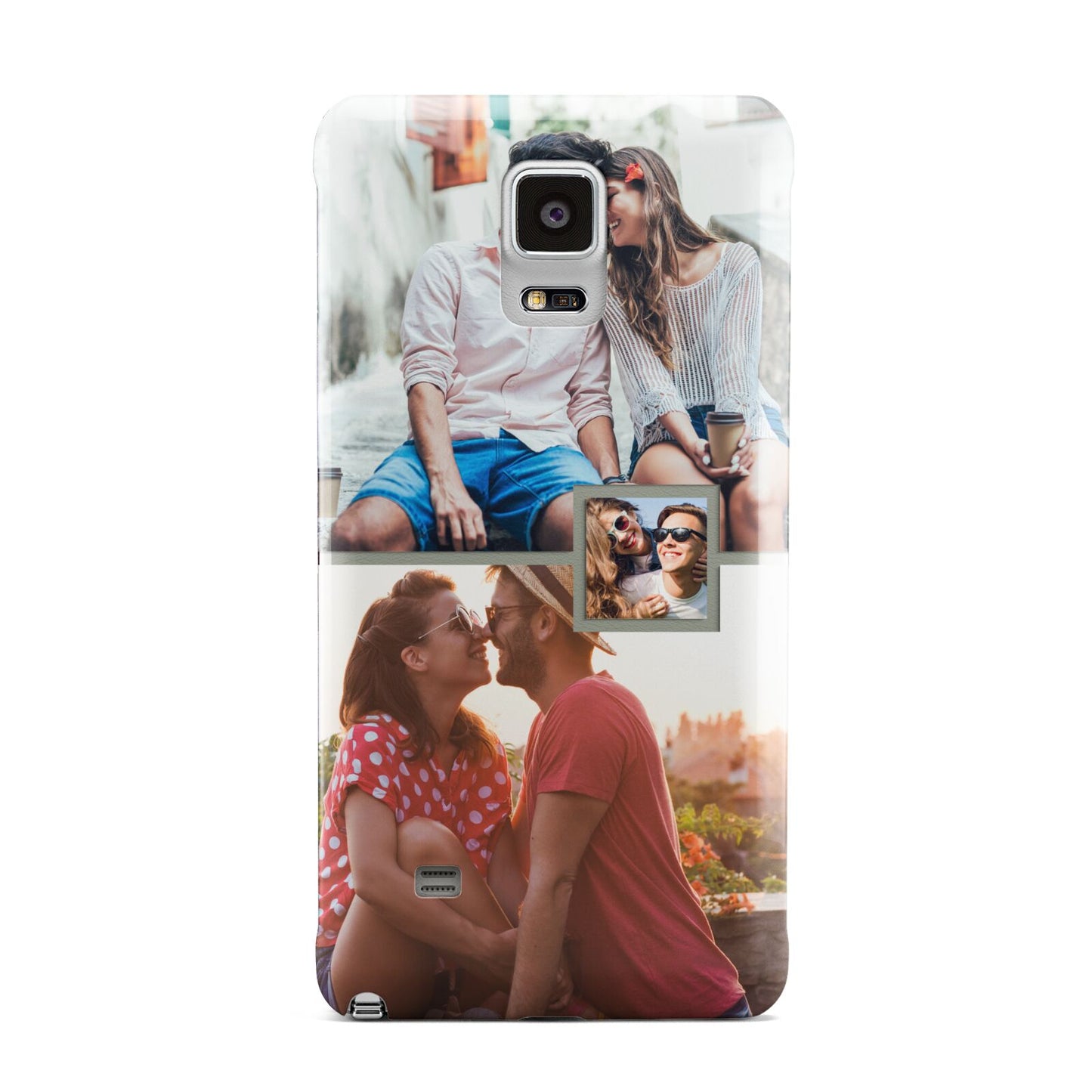 Multi Photo Square Collage Samsung Galaxy Note 4 Case