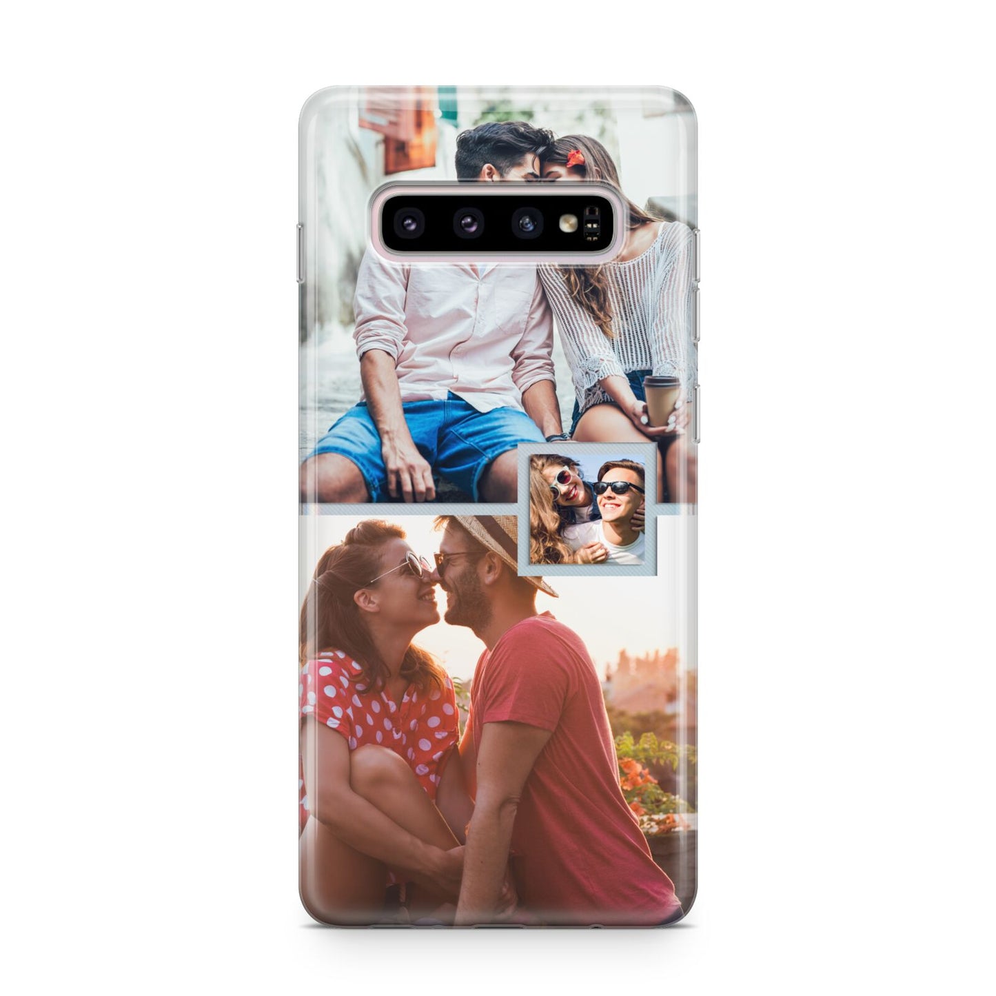 Multi Photo Square Collage Samsung Galaxy S10 Plus Case