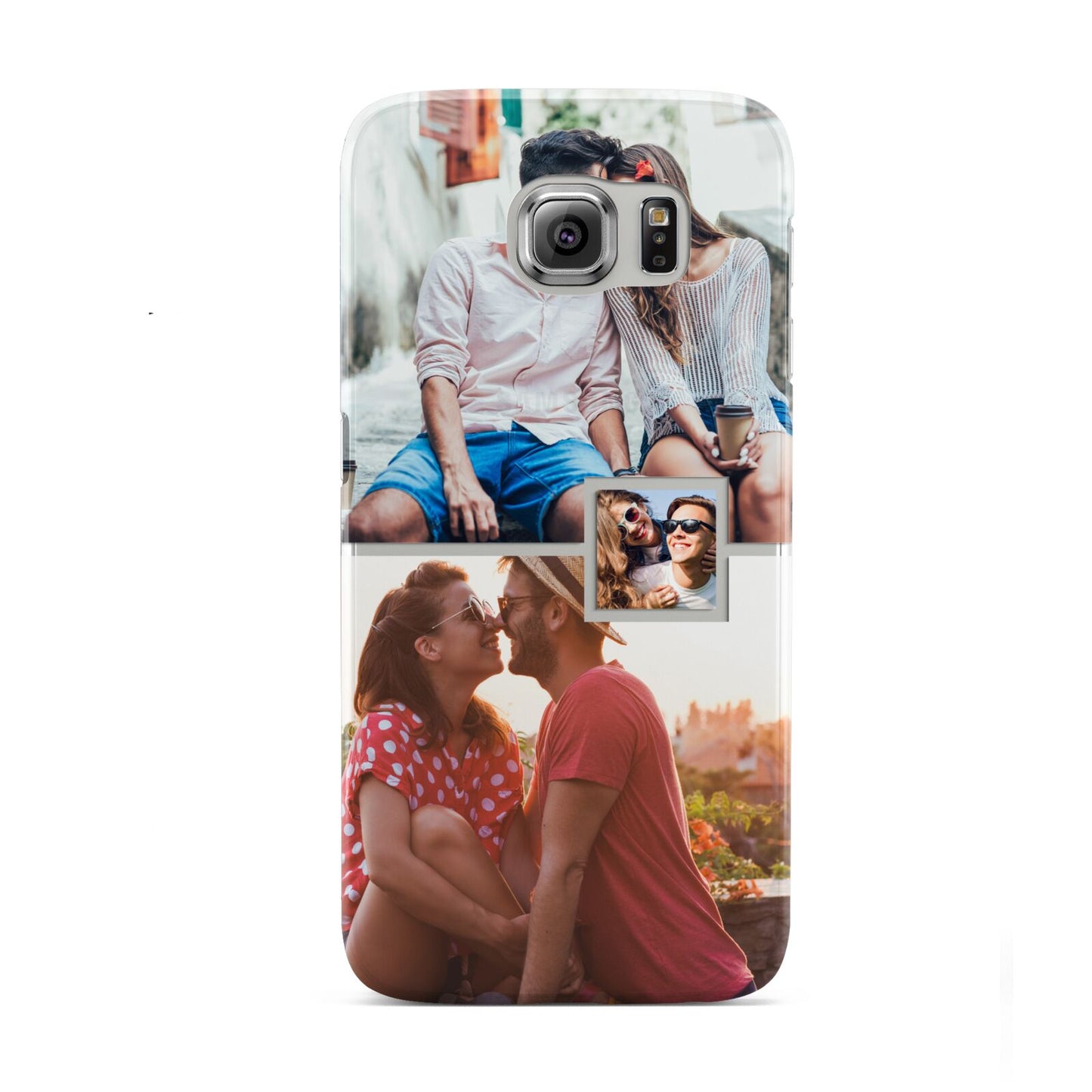 Multi Photo Square Collage Samsung Galaxy S6 Case