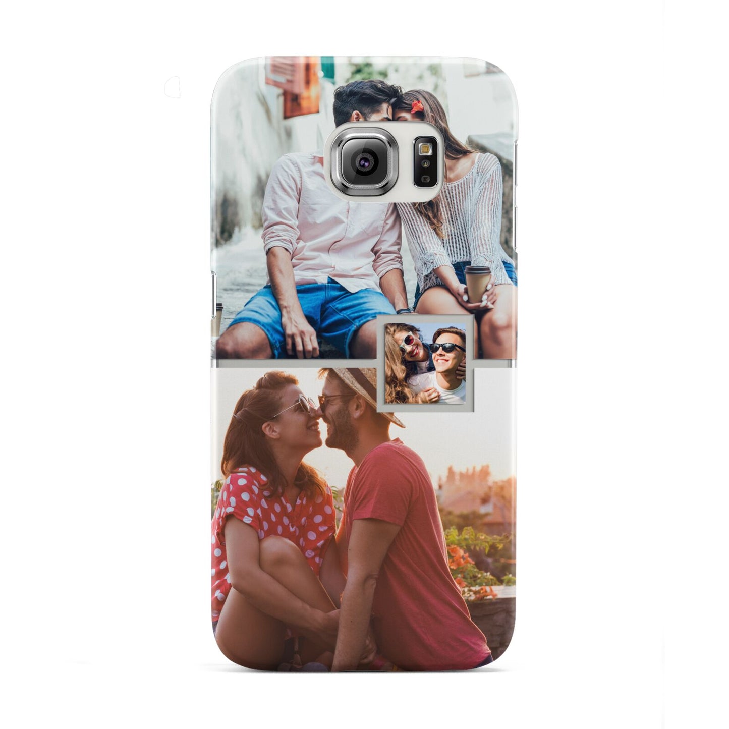 Multi Photo Square Collage Samsung Galaxy S6 Edge Case