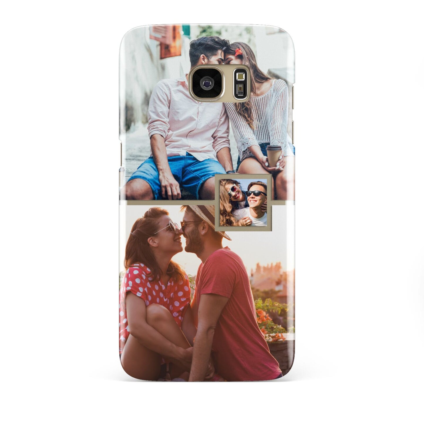 Multi Photo Square Collage Samsung Galaxy S7 Edge Case