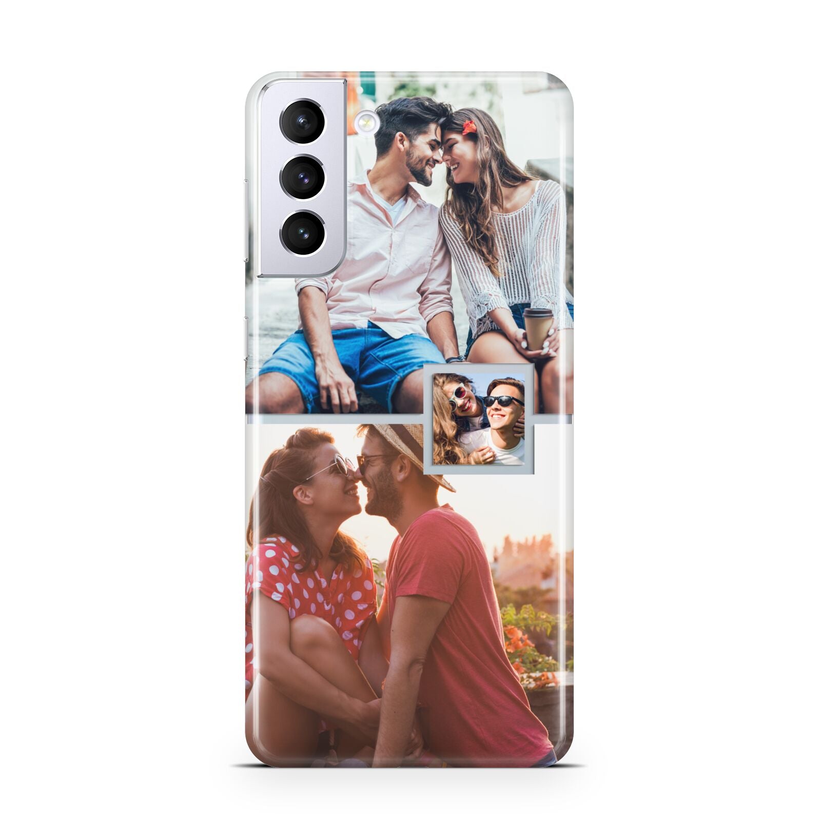 Multi Photo Square Collage Samsung S21 Plus Case