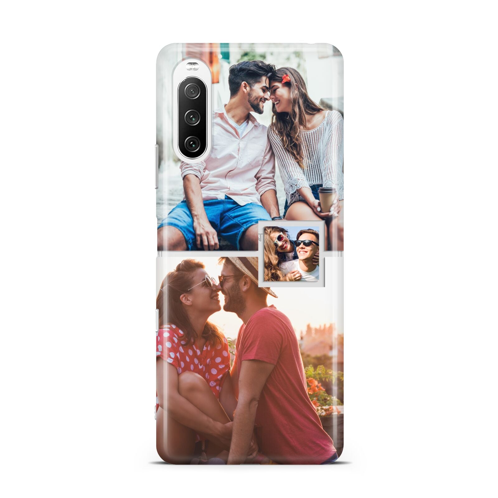 Multi Photo Square Collage Sony Xperia 10 III Case