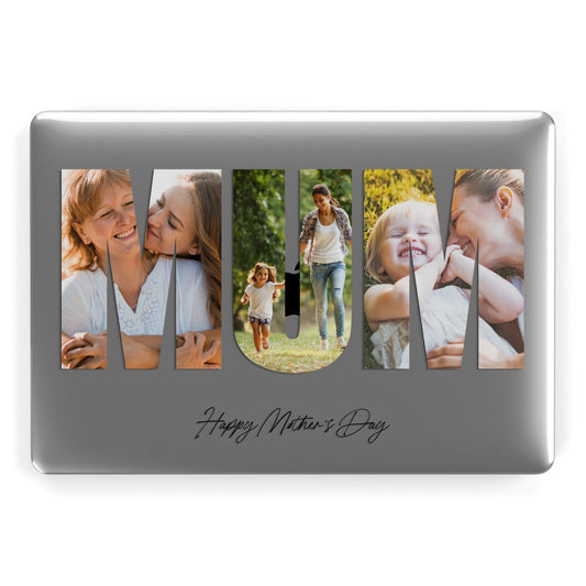 Mum Letters Photo Upload Apple MacBook Case