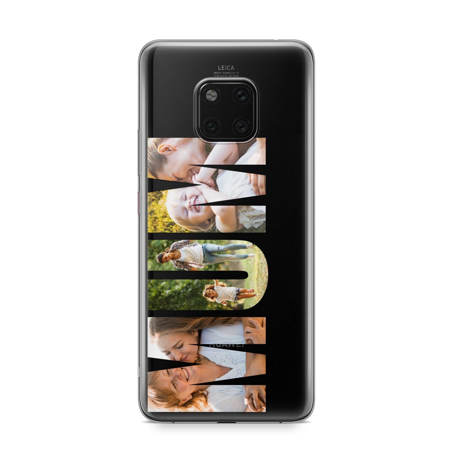 Mum Letters Photo Upload Huawei Mate 20 Pro Phone Case