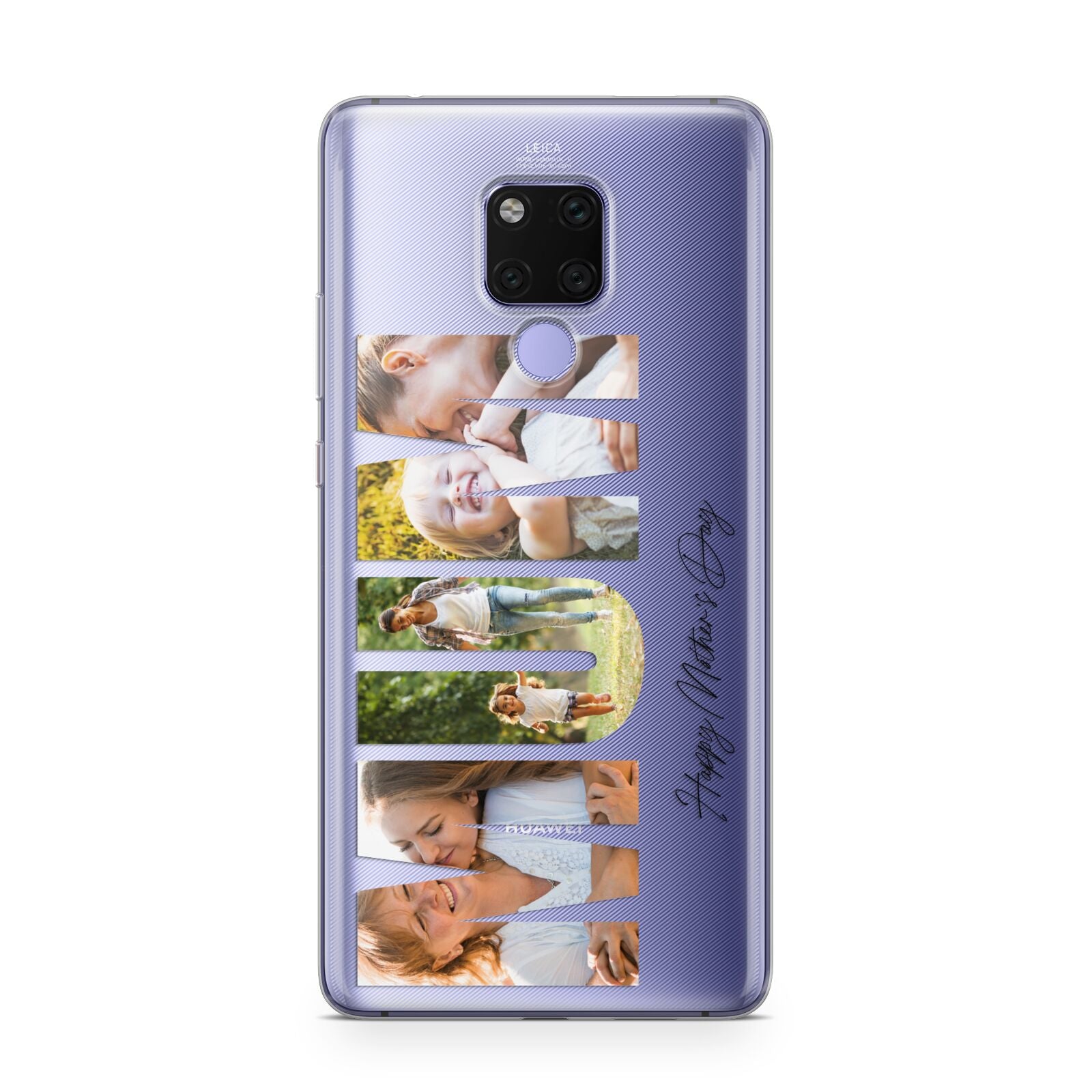 Mum Letters Photo Upload Huawei Mate 20X Phone Case