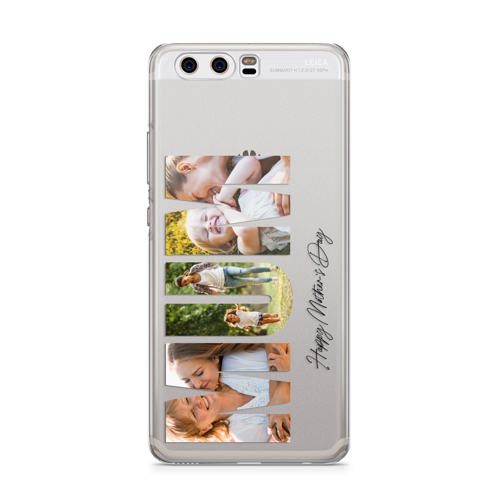 Mum Letters Photo Upload Huawei P10 Phone Case