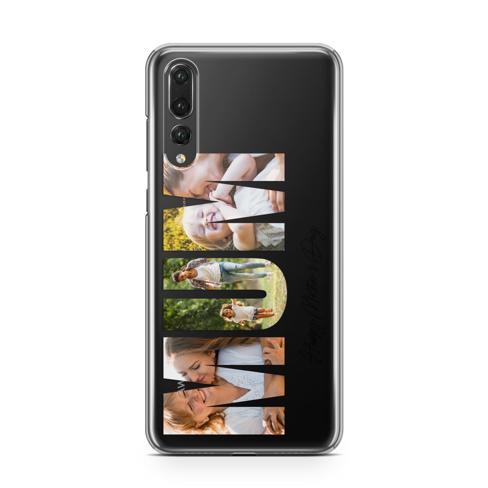 Mum Letters Photo Upload Huawei P20 Pro Phone Case