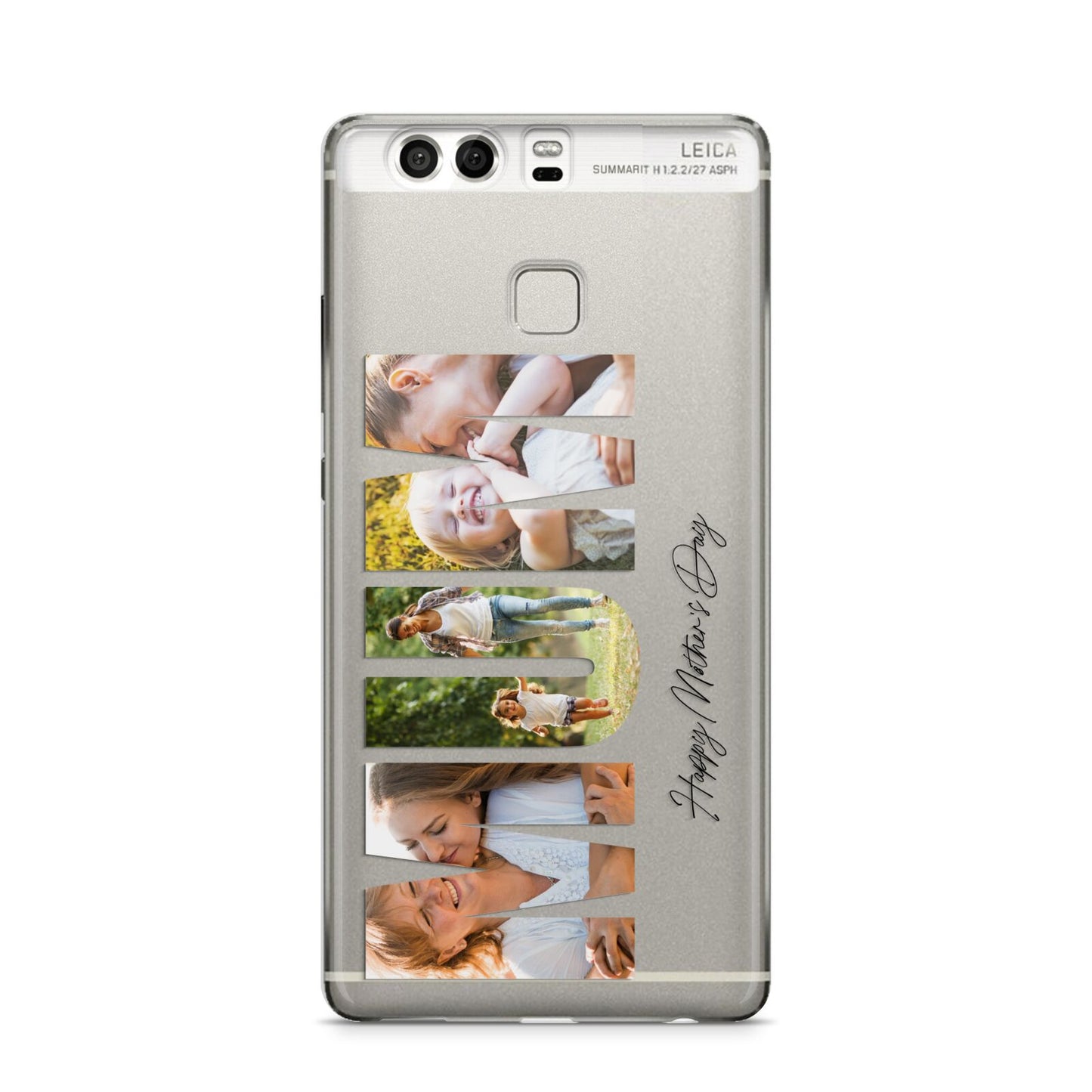 Mum Letters Photo Upload Huawei P9 Case