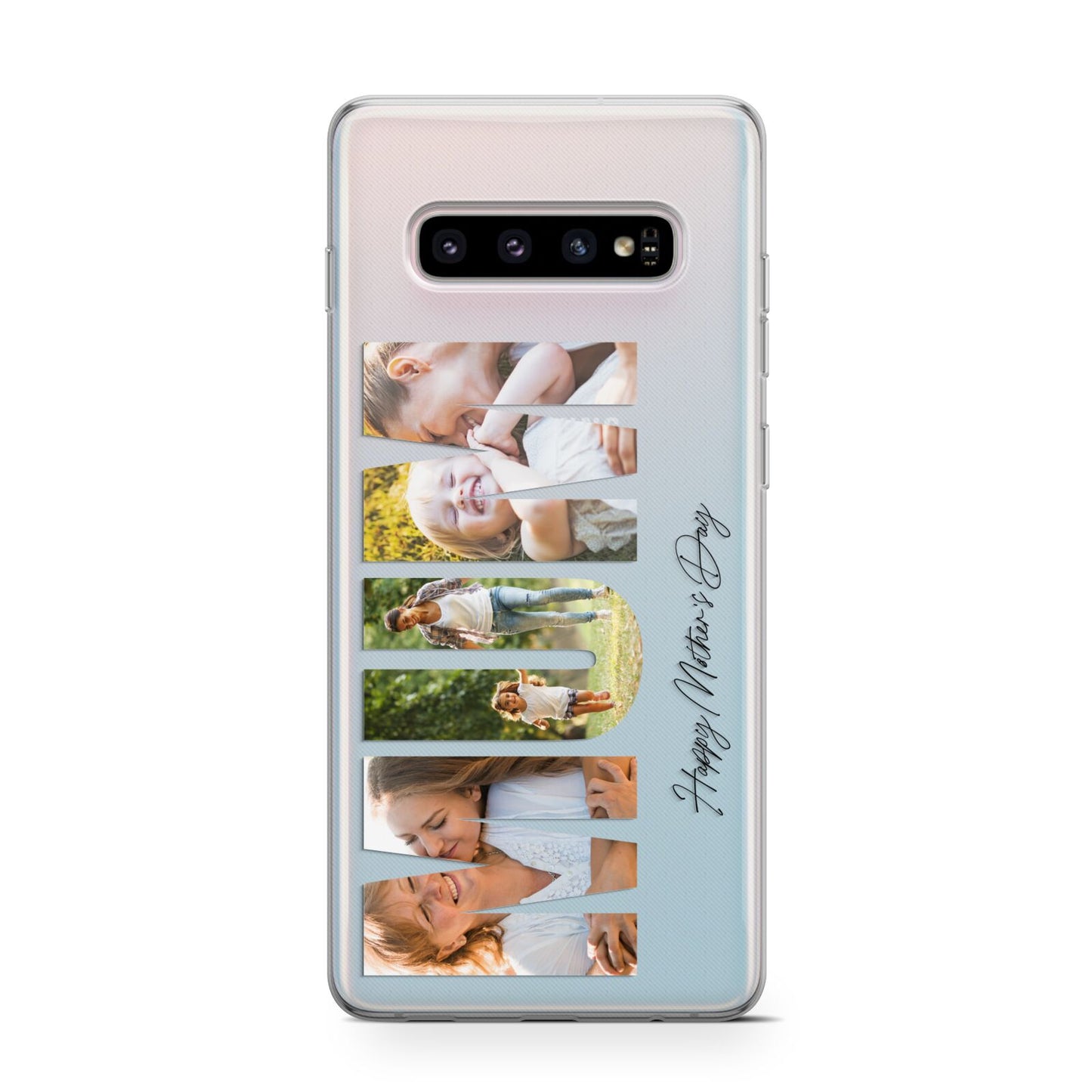 Mum Letters Photo Upload Protective Samsung Galaxy Case