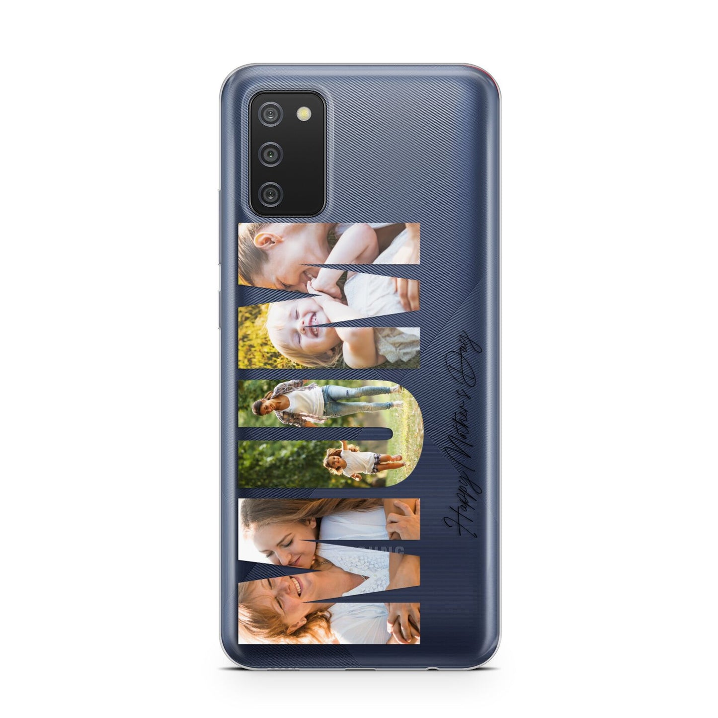 Mum Letters Photo Upload Samsung A02s Case