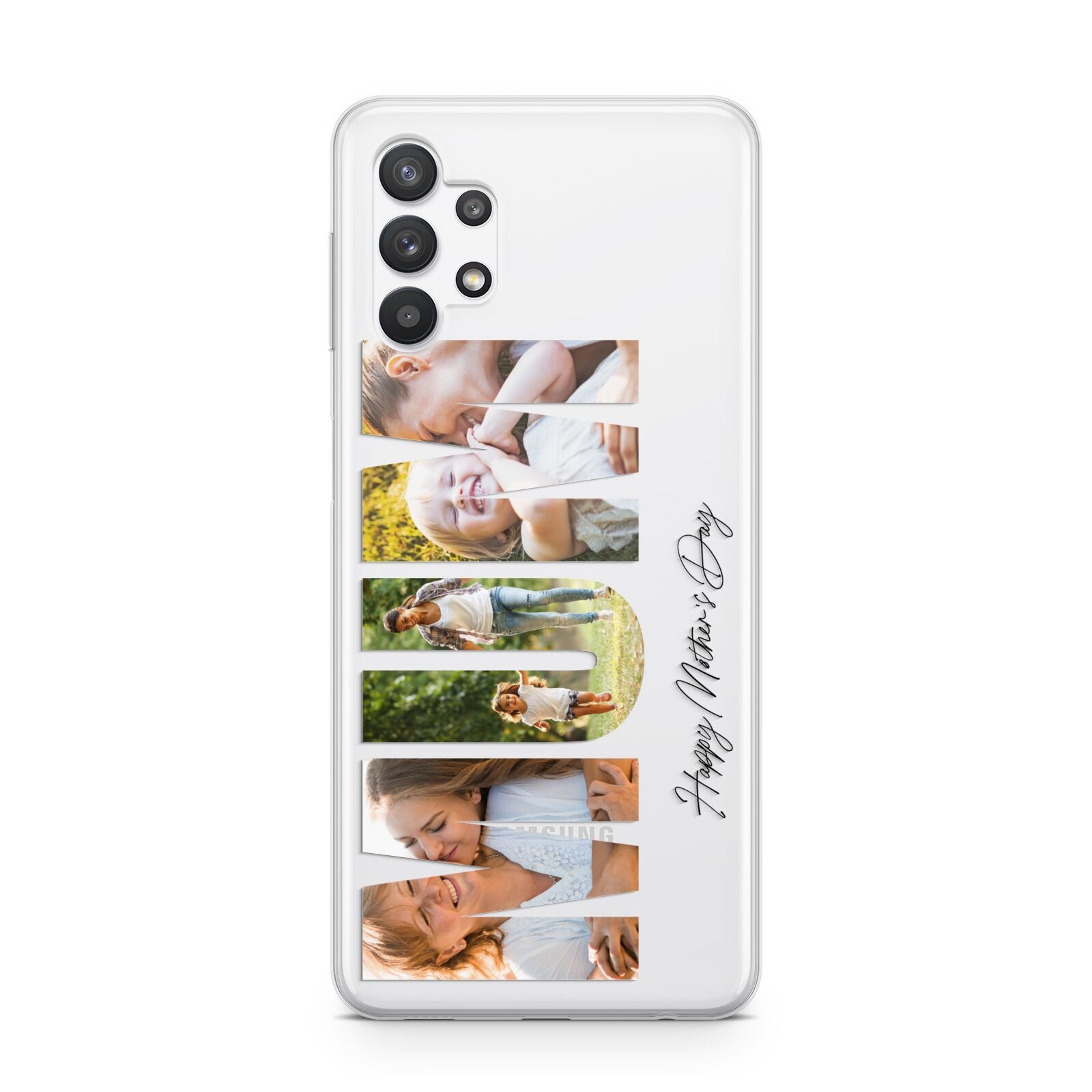 Mum Letters Photo Upload Samsung A32 5G Case