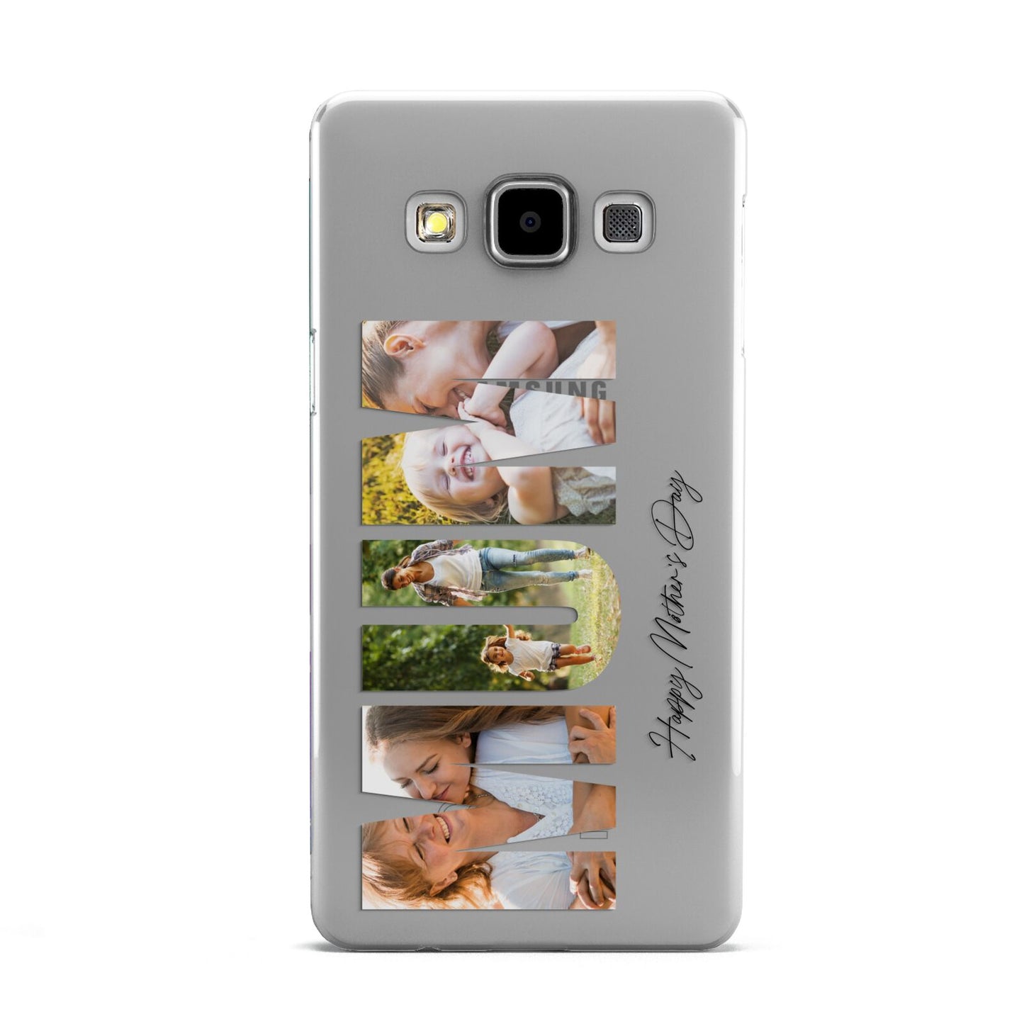 Mum Letters Photo Upload Samsung Galaxy A5 Case