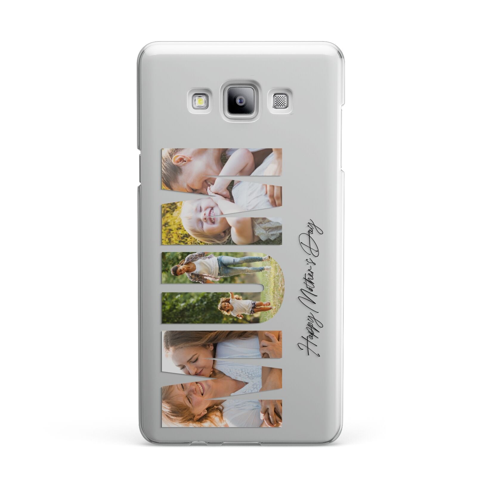 Mum Letters Photo Upload Samsung Galaxy A7 2015 Case