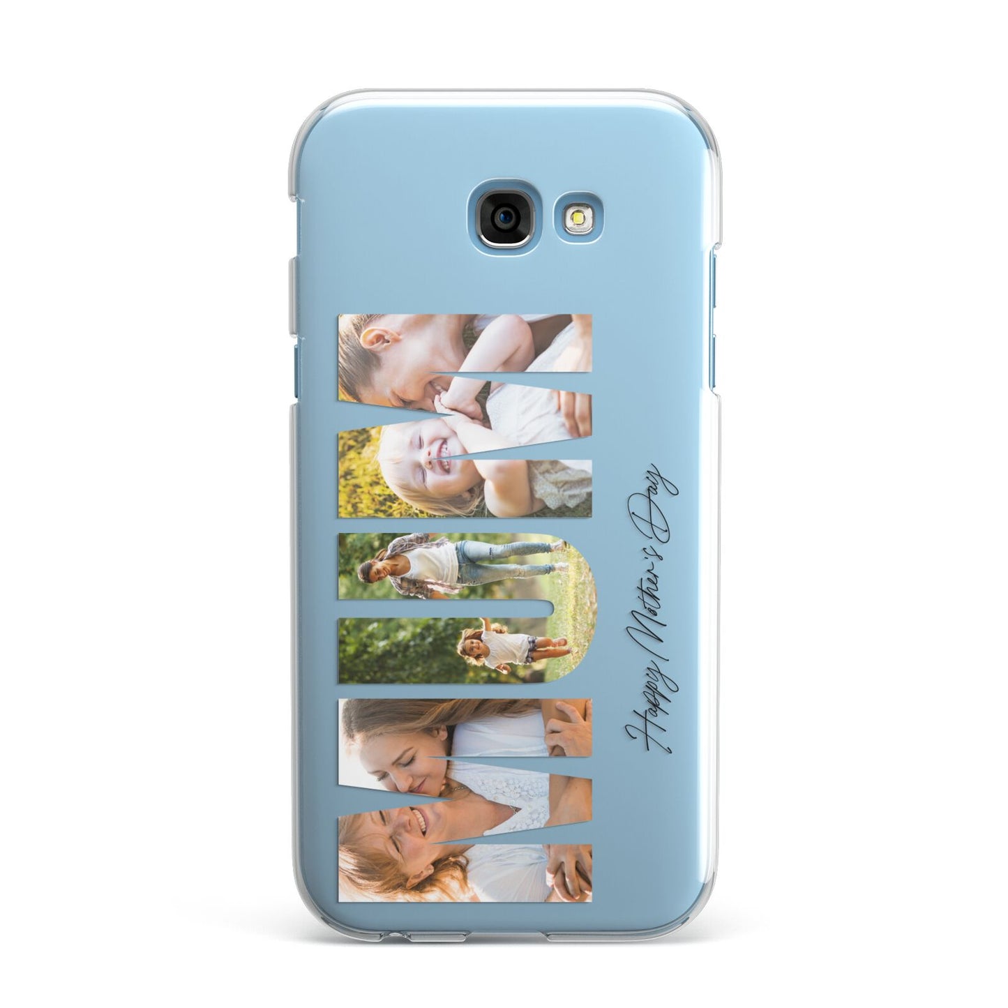 Mum Letters Photo Upload Samsung Galaxy A7 2017 Case