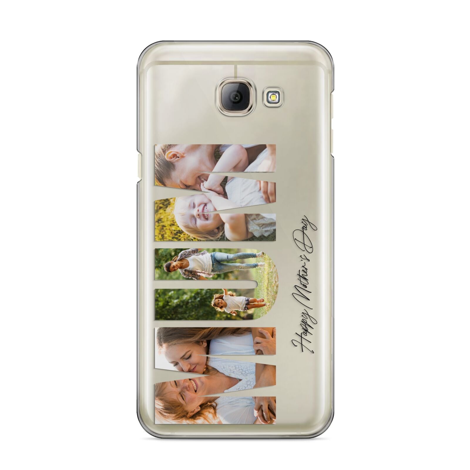 Mum Letters Photo Upload Samsung Galaxy A8 2016 Case