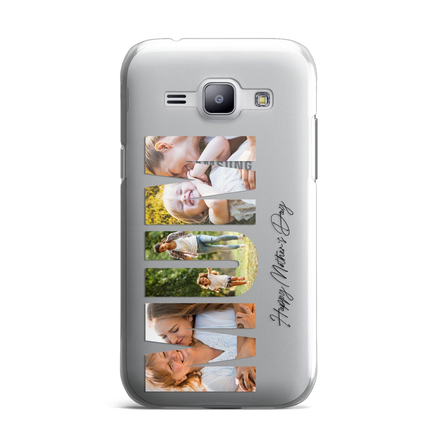 Mum Letters Photo Upload Samsung Galaxy J1 2015 Case