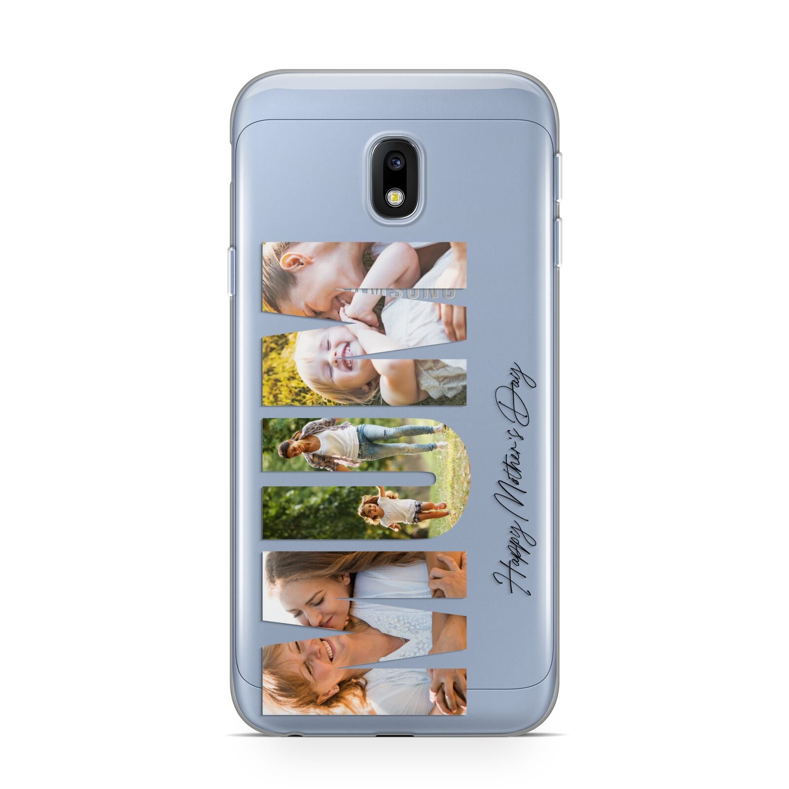 Mum Letters Photo Upload Samsung Galaxy J3 2017 Case