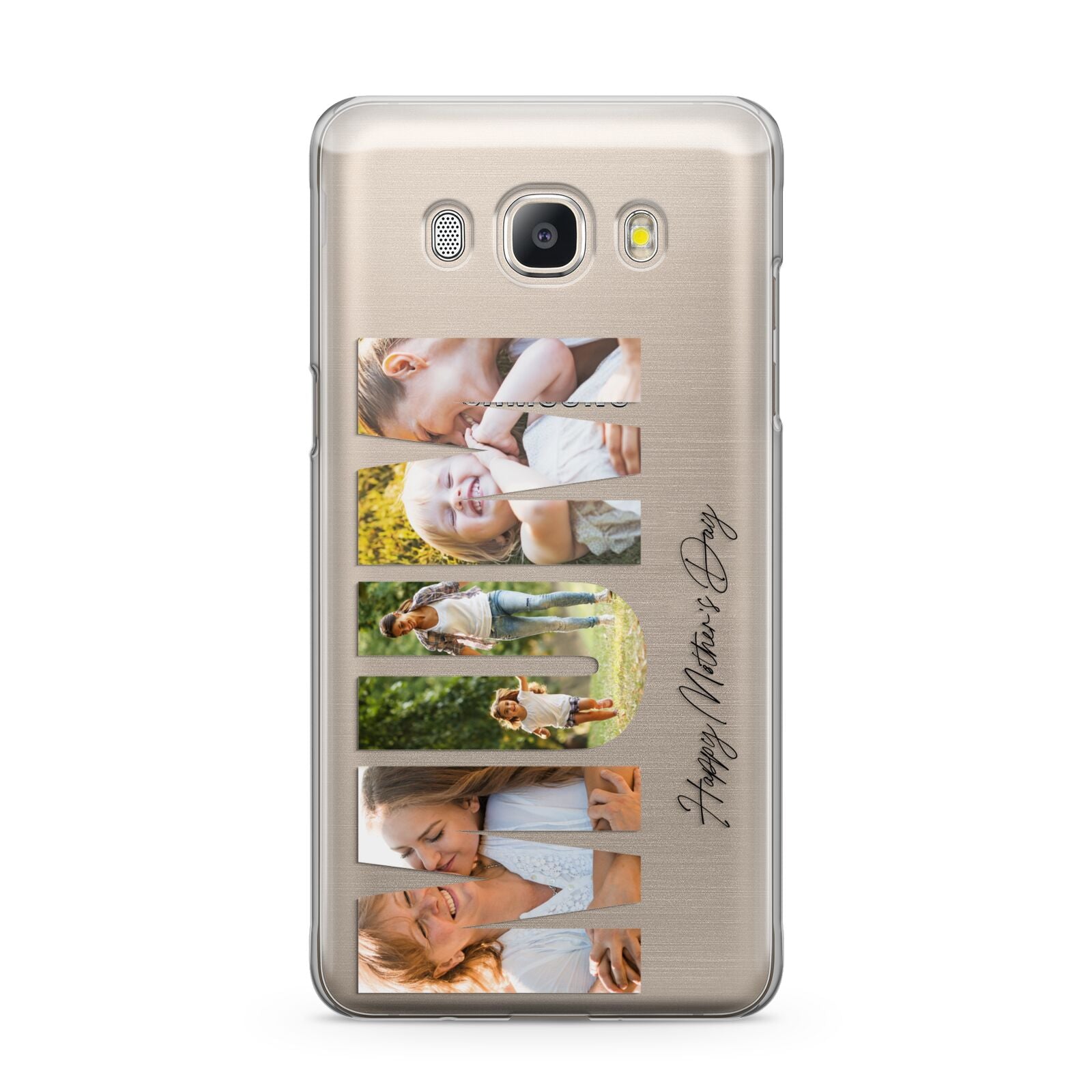 Mum Letters Photo Upload Samsung Galaxy J5 2016 Case