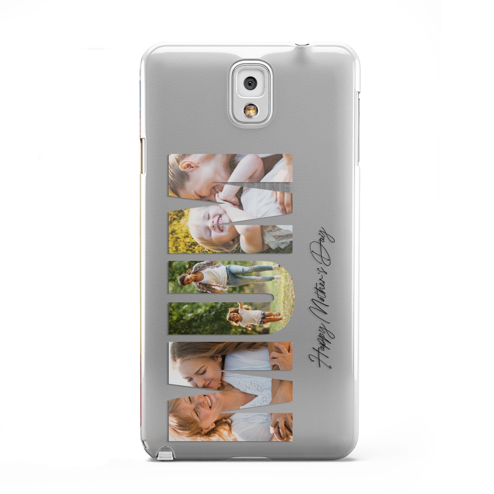 Mum Letters Photo Upload Samsung Galaxy Note 3 Case