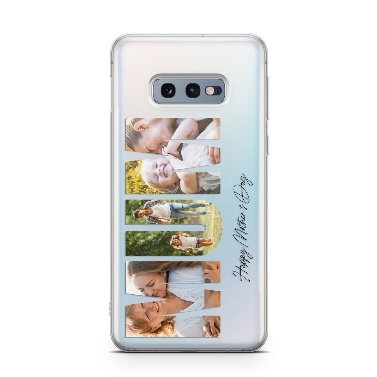 Mum Letters Photo Upload Samsung Galaxy S10E Case