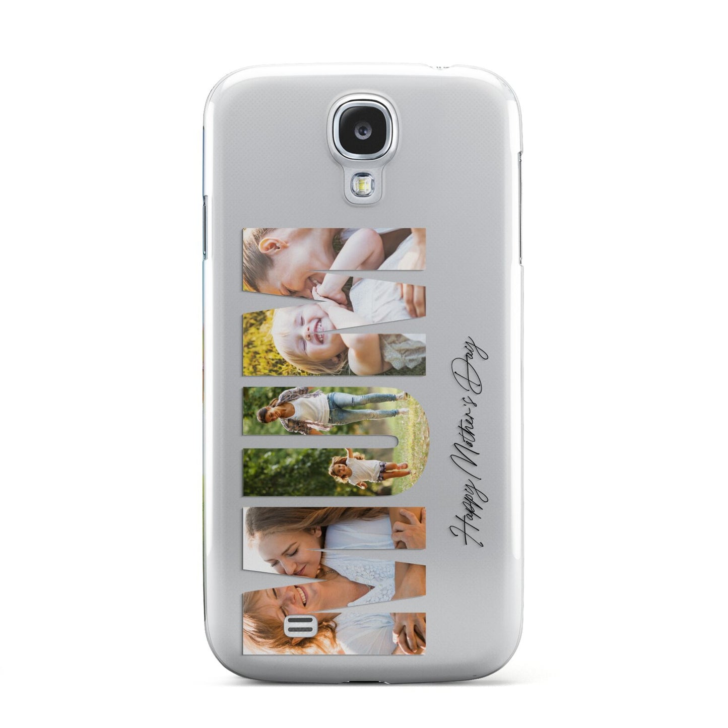 Mum Letters Photo Upload Samsung Galaxy S4 Case