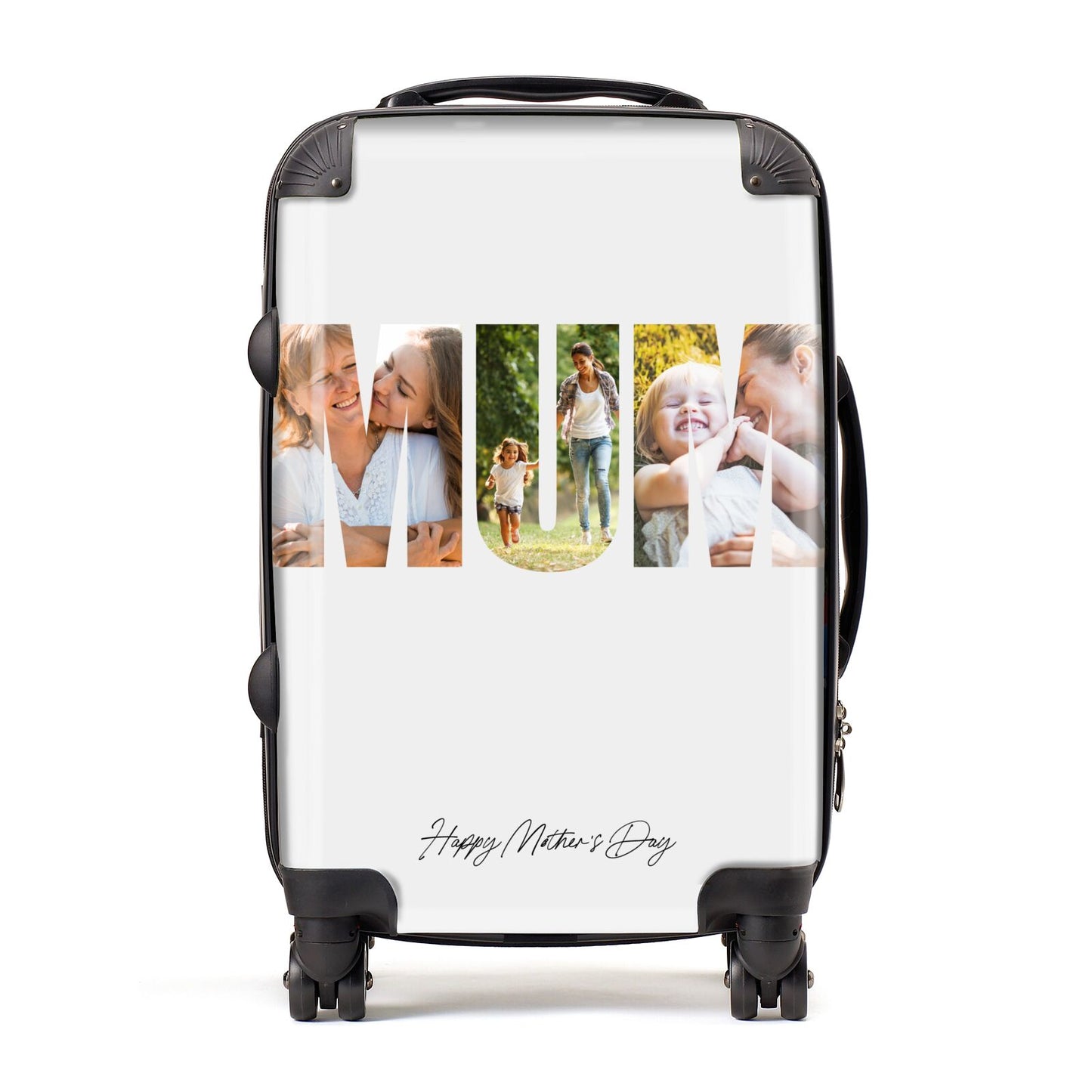 Mum Letters Photo Upload Suitcase