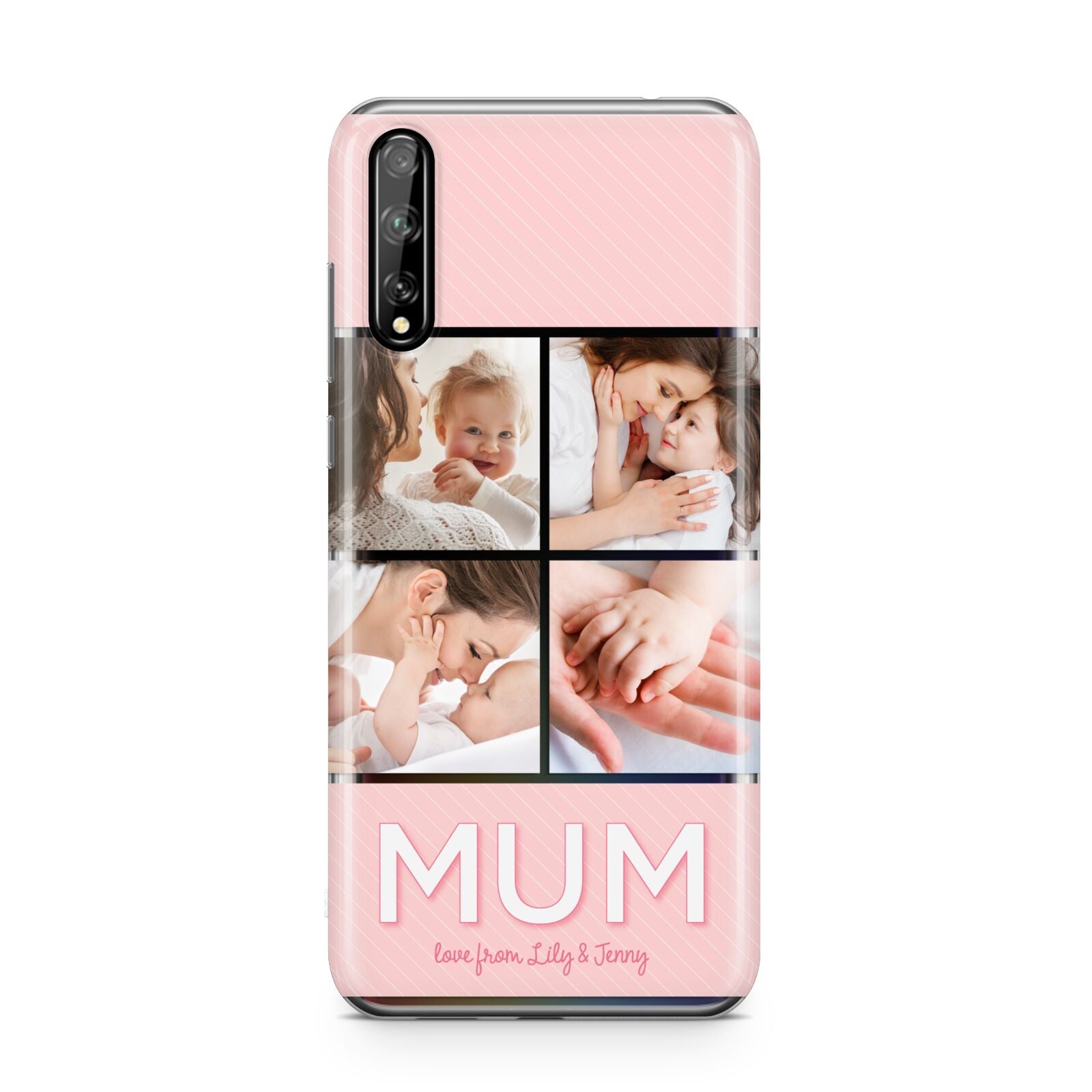 Mum Pink Mothers Day Multi Photo Huawei Enjoy 10s Phone Case