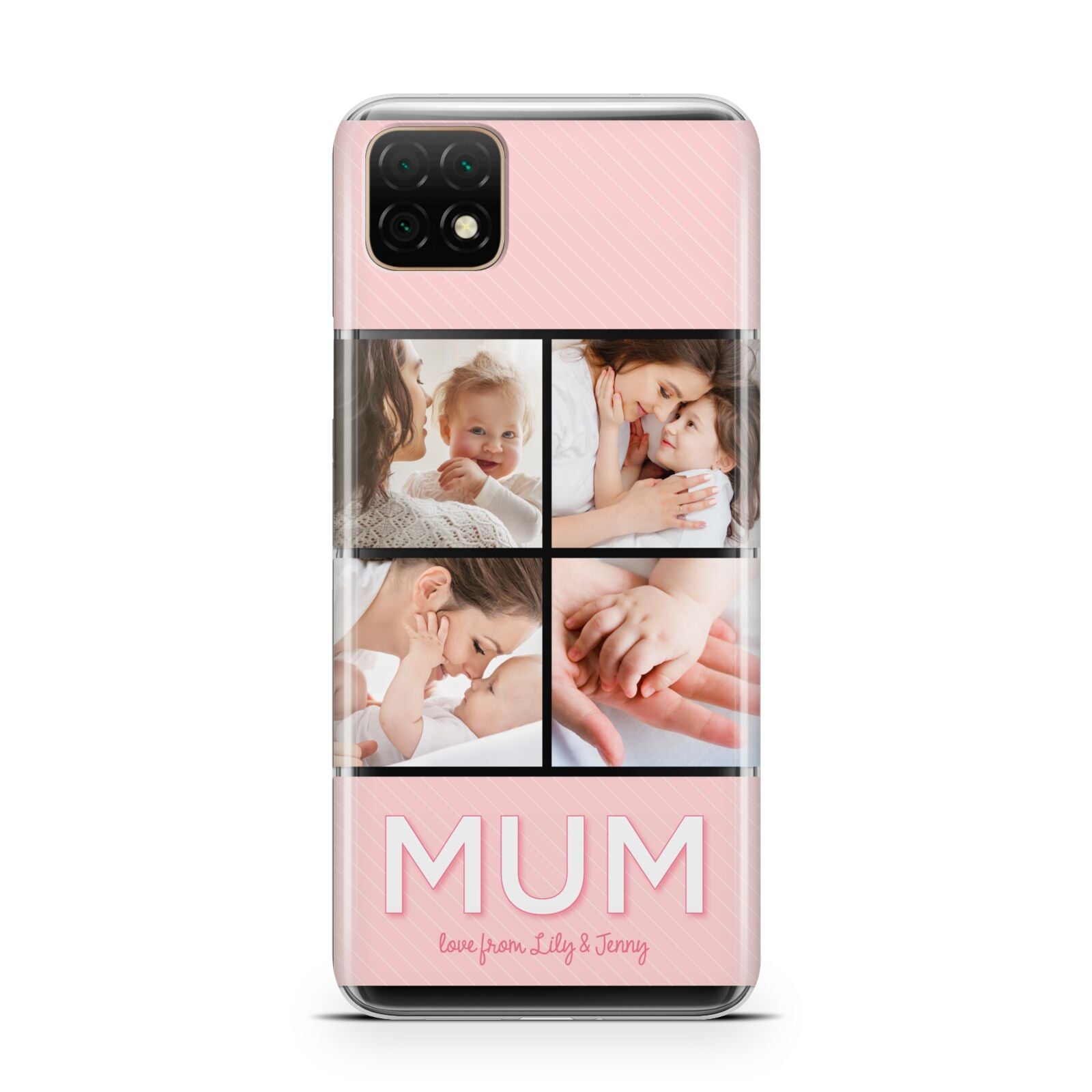 Mum Pink Mothers Day Multi Photo Huawei Enjoy 20 Phone Case