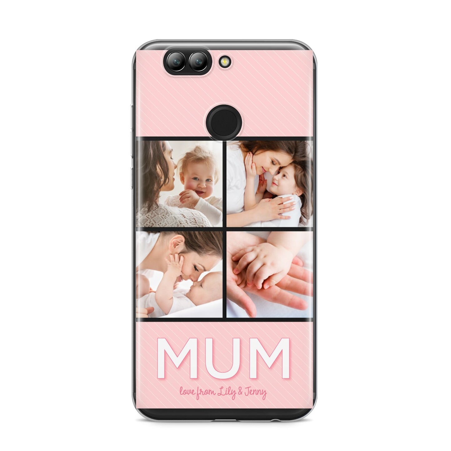 Mum Pink Mothers Day Multi Photo Huawei Nova 2s Phone Case