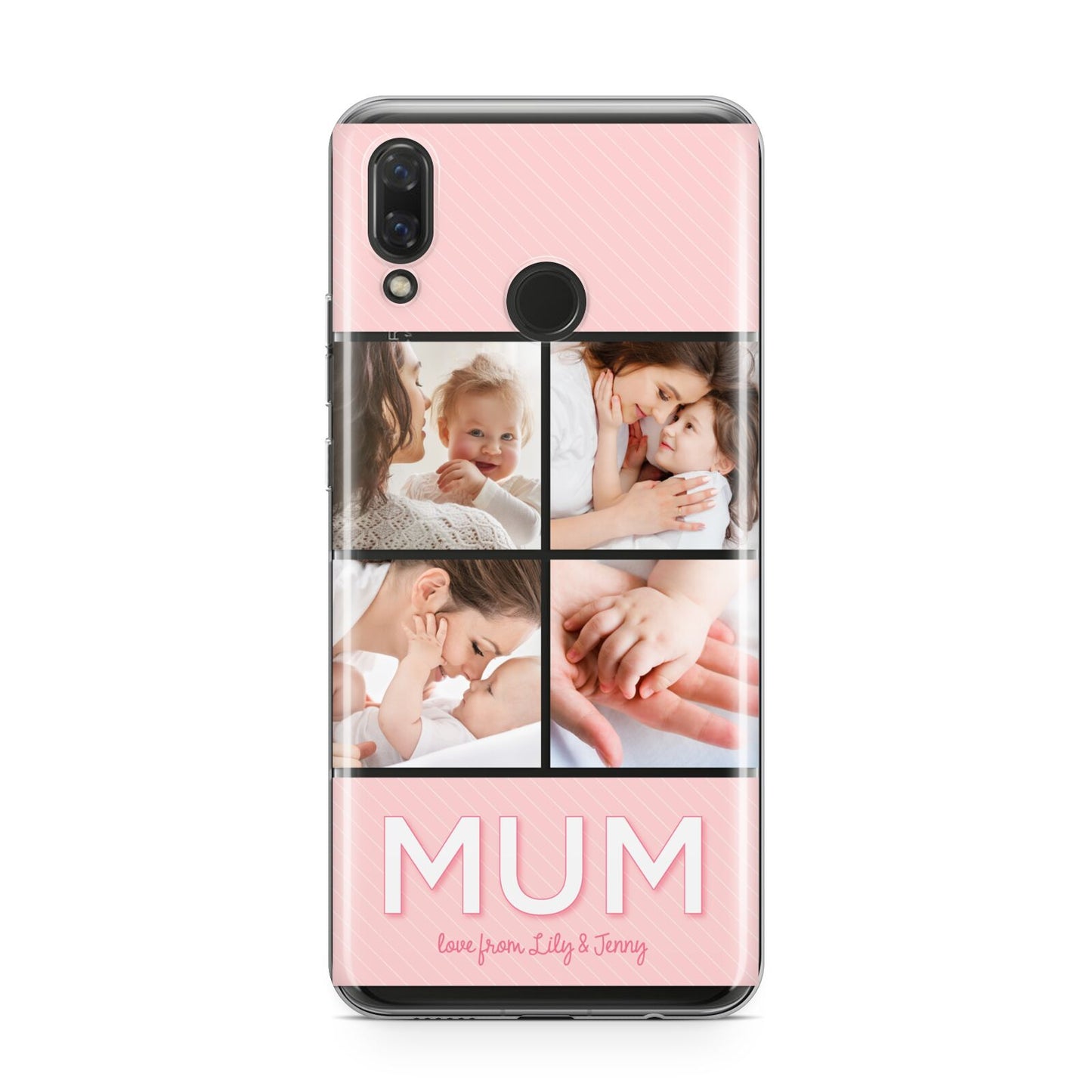 Mum Pink Mothers Day Multi Photo Huawei Nova 3 Phone Case