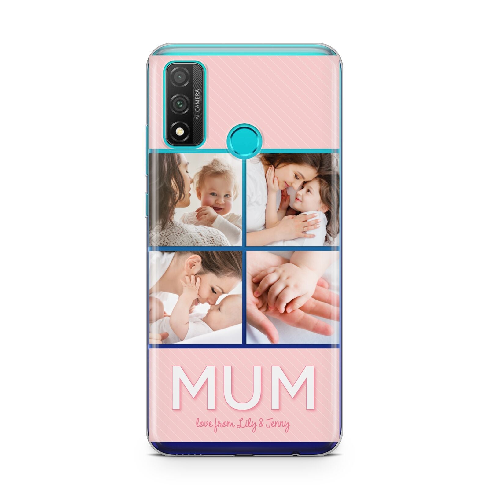 Mum Pink Mothers Day Multi Photo Huawei P Smart 2020