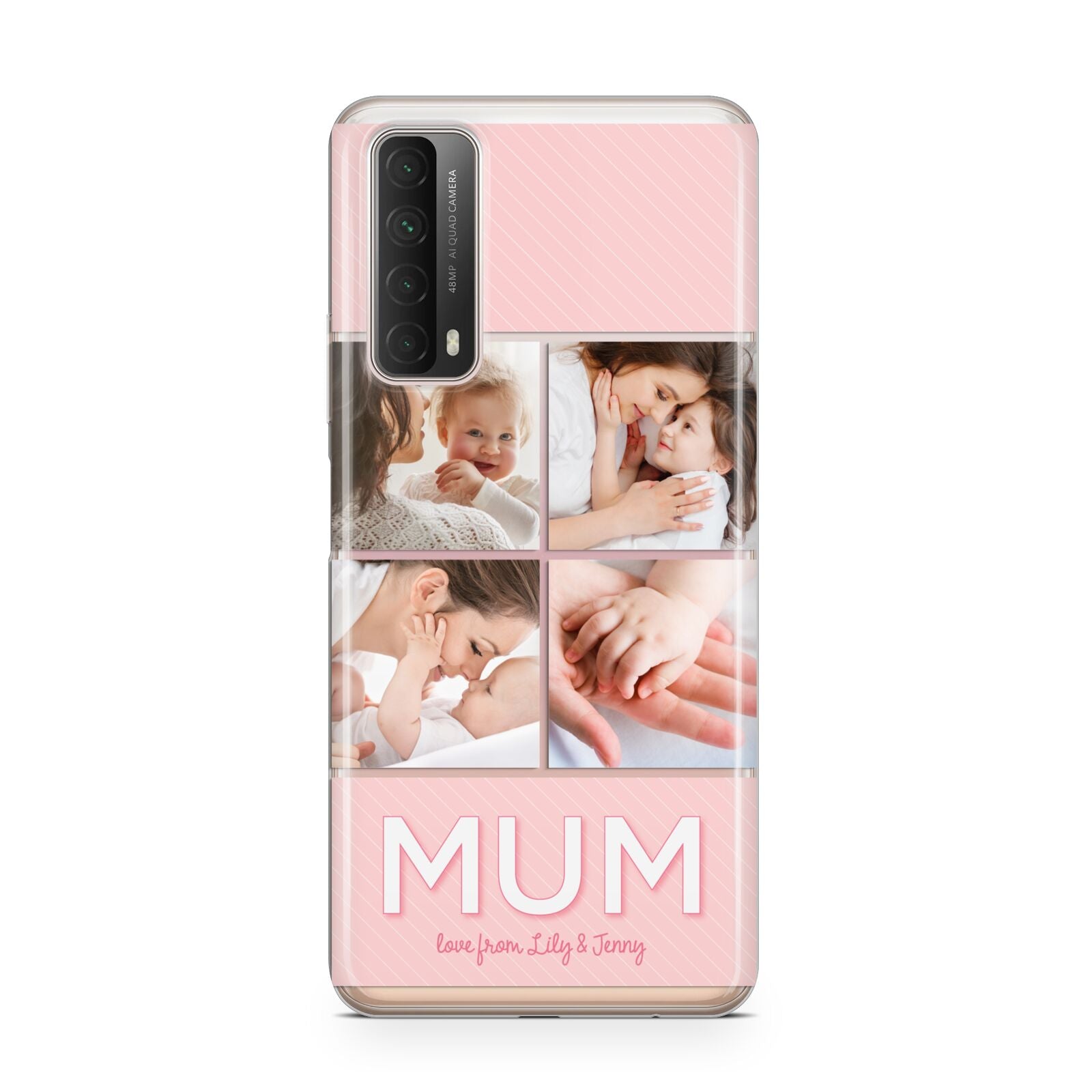 Mum Pink Mothers Day Multi Photo Huawei P Smart 2021